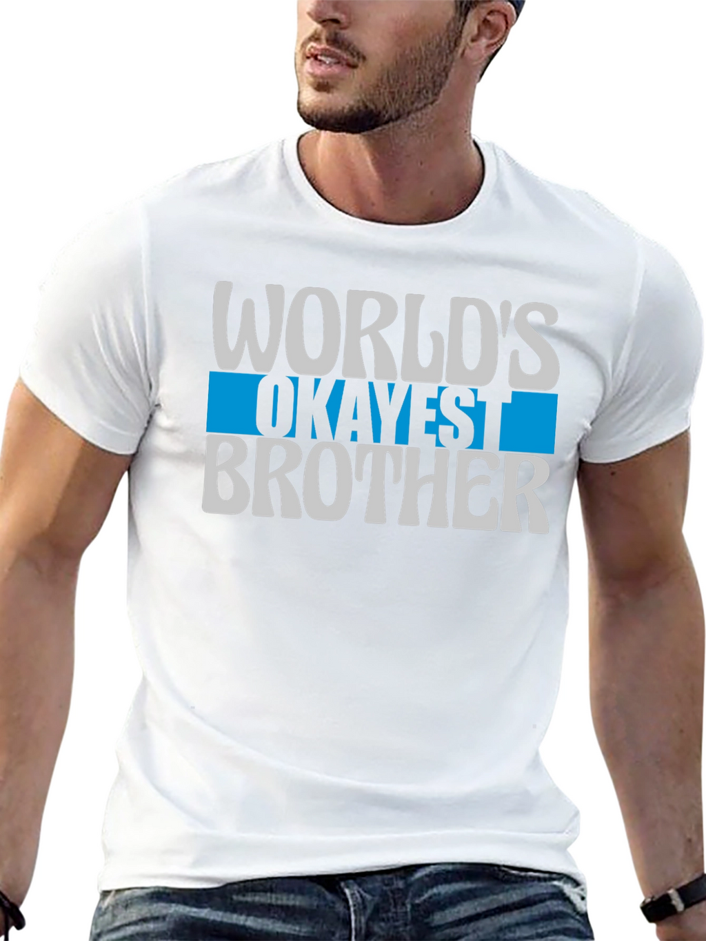 Worlds Okayest Brother T-Shirt