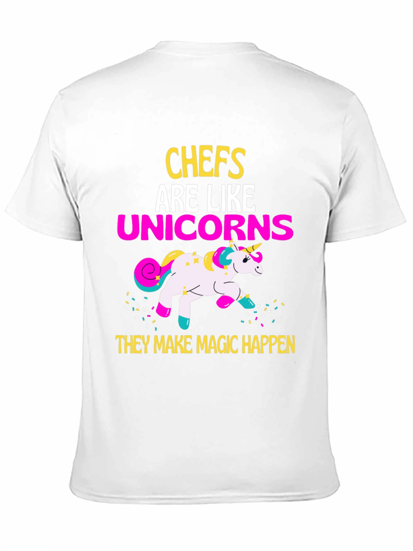 Chef Unicorn Graphic T-Shirt