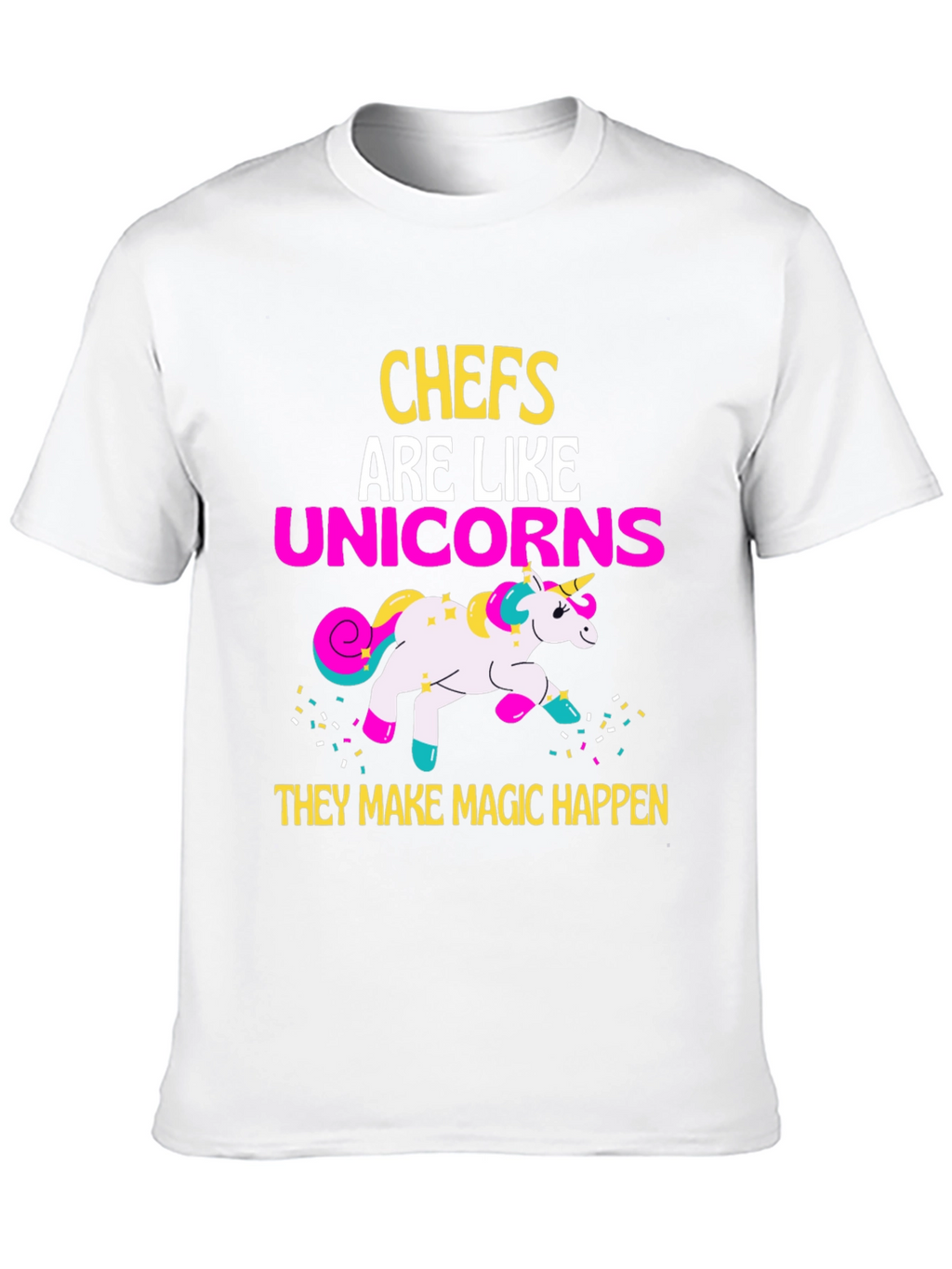 Chef Unicorn Graphic T-Shirt