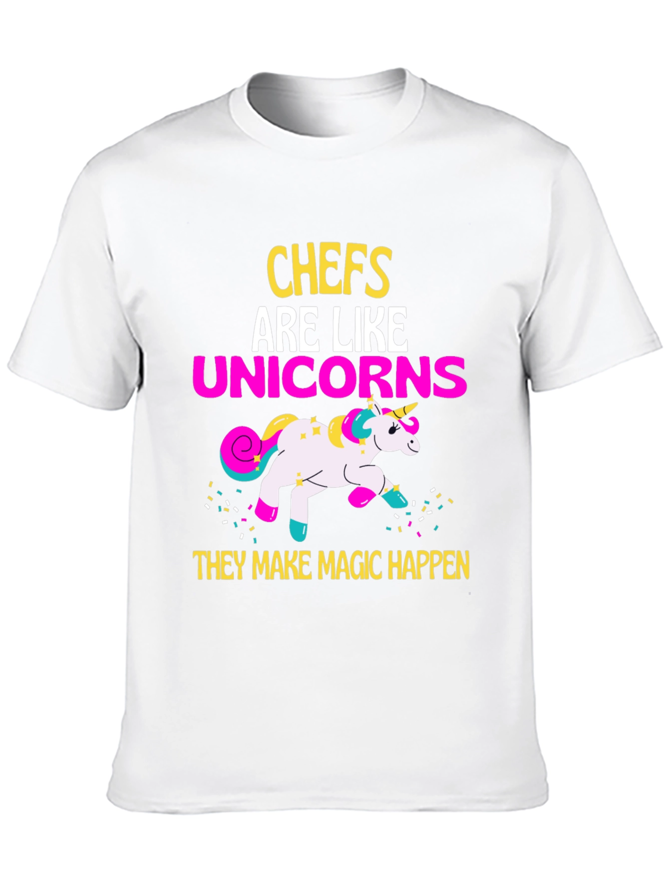 Chef Unicorn Graphic T-Shirt