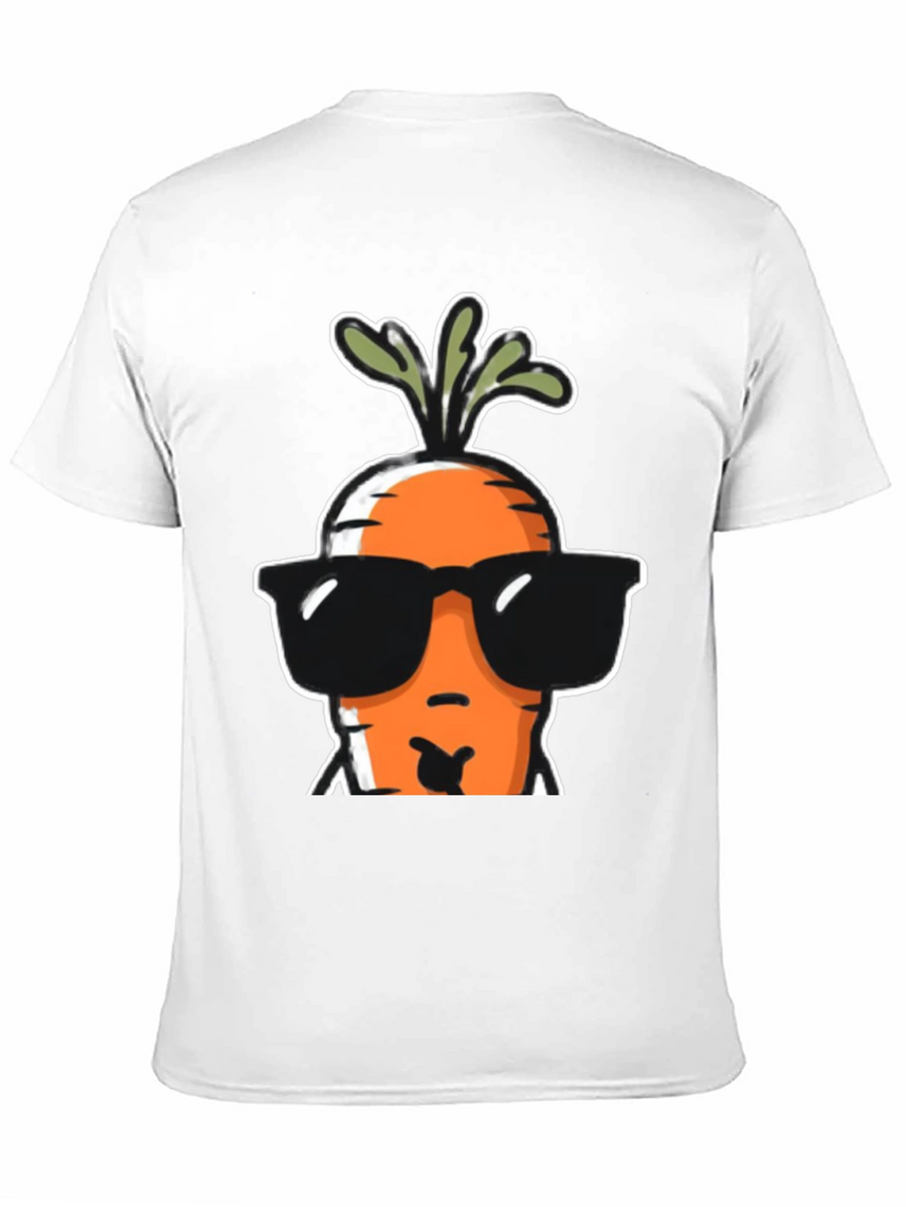 Cool Carrot Graphic Tee - Black