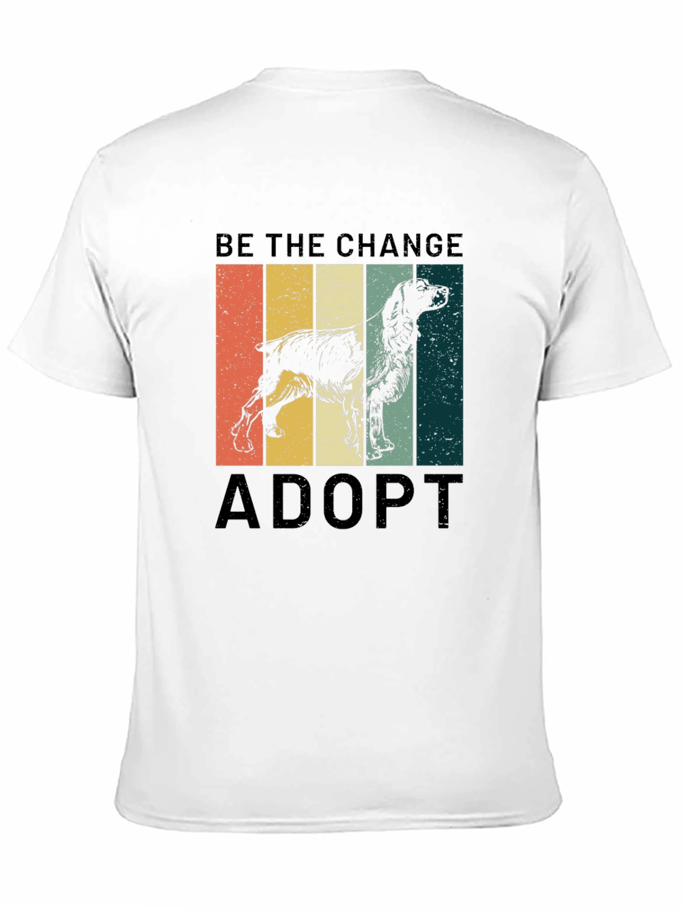 Adopt Dog Graphic T-Shirt