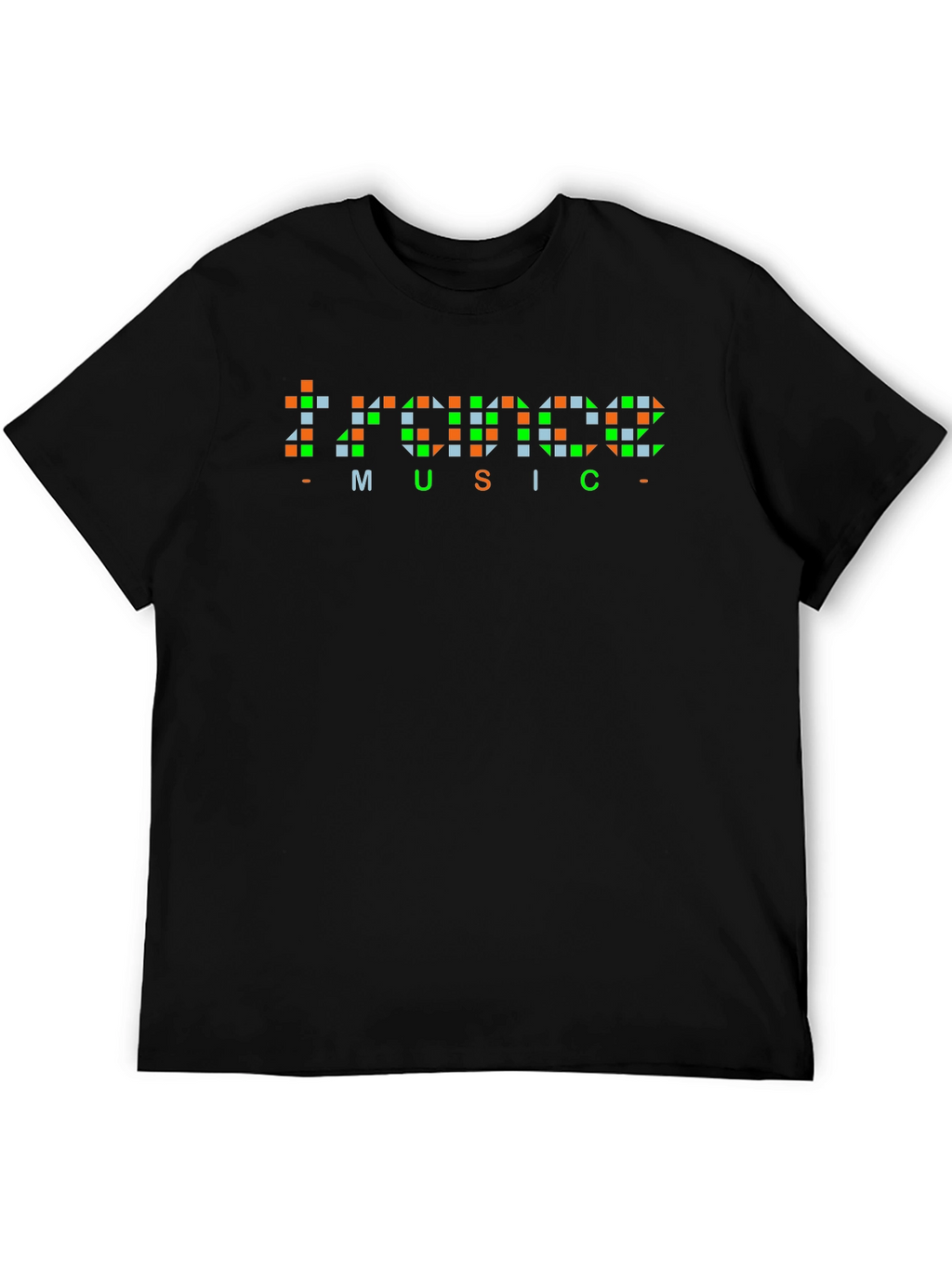 Trance Music T-Shirt - Pixelated Design