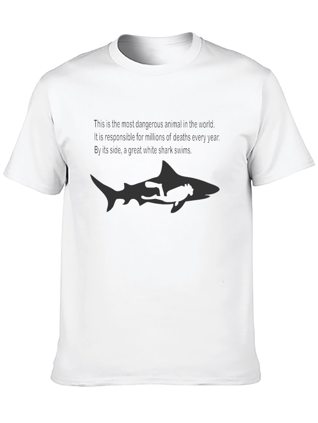 Great White Shark Danger T-Shirt