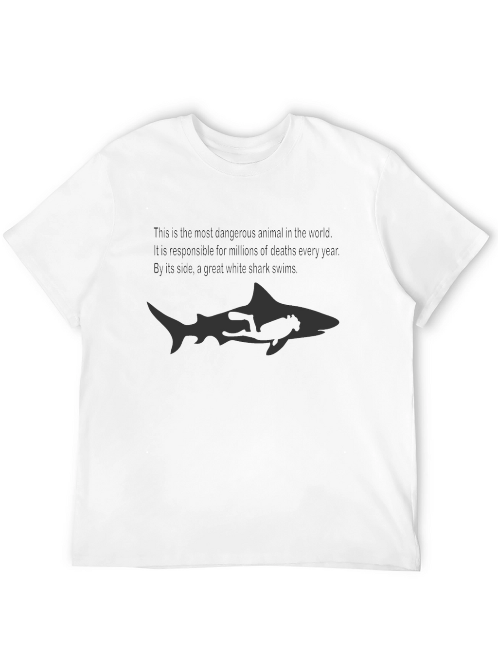 Great White Shark Danger T-Shirt