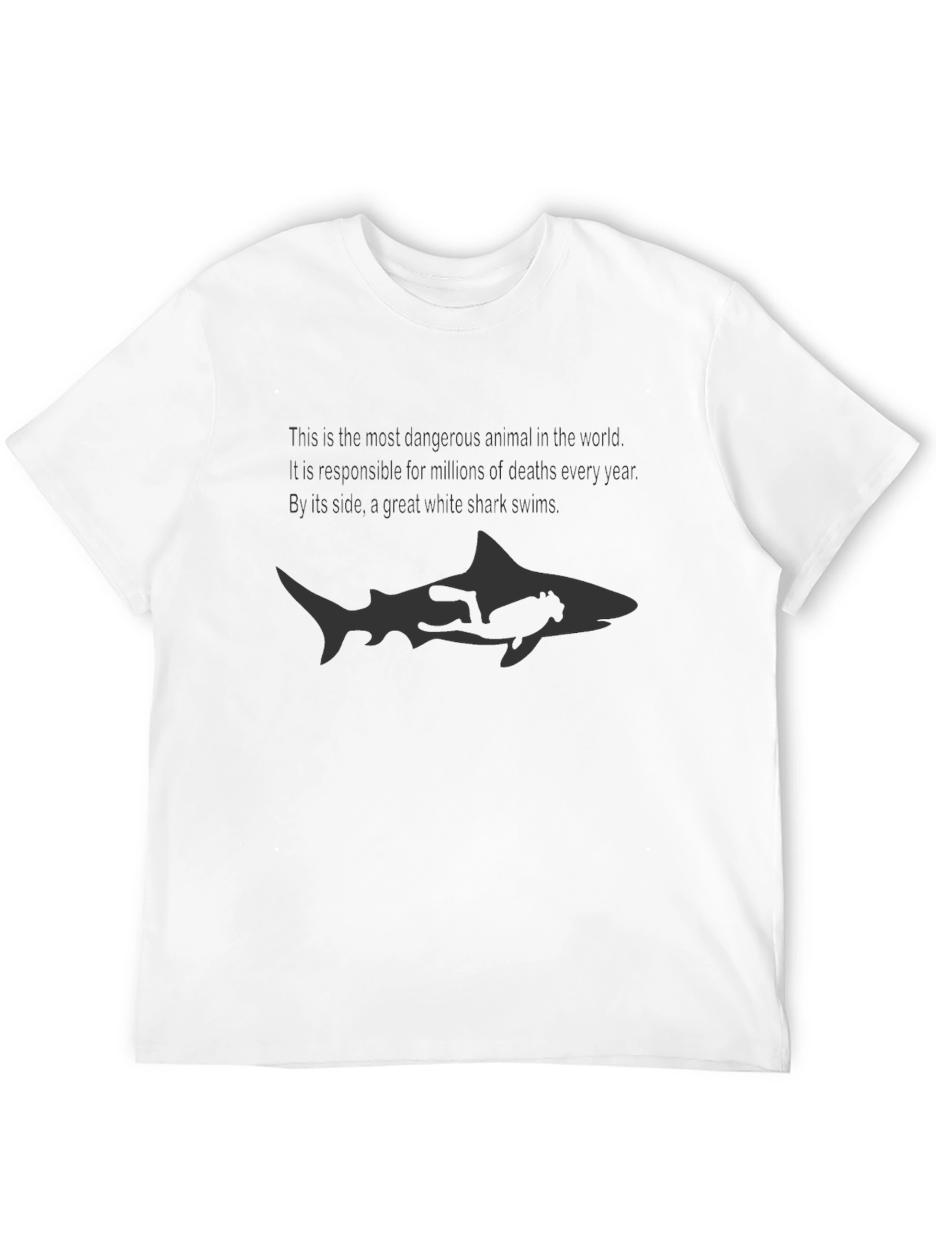 Great White Shark Danger T-Shirt