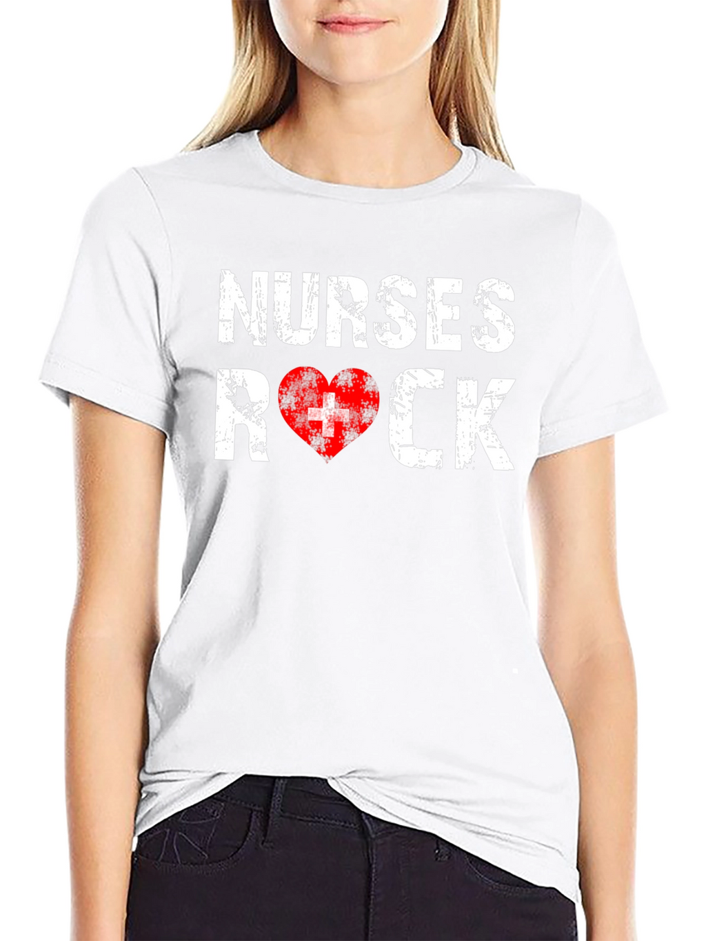 Nurses Rock Graphic T-Shirt - Stylish & Comfortable