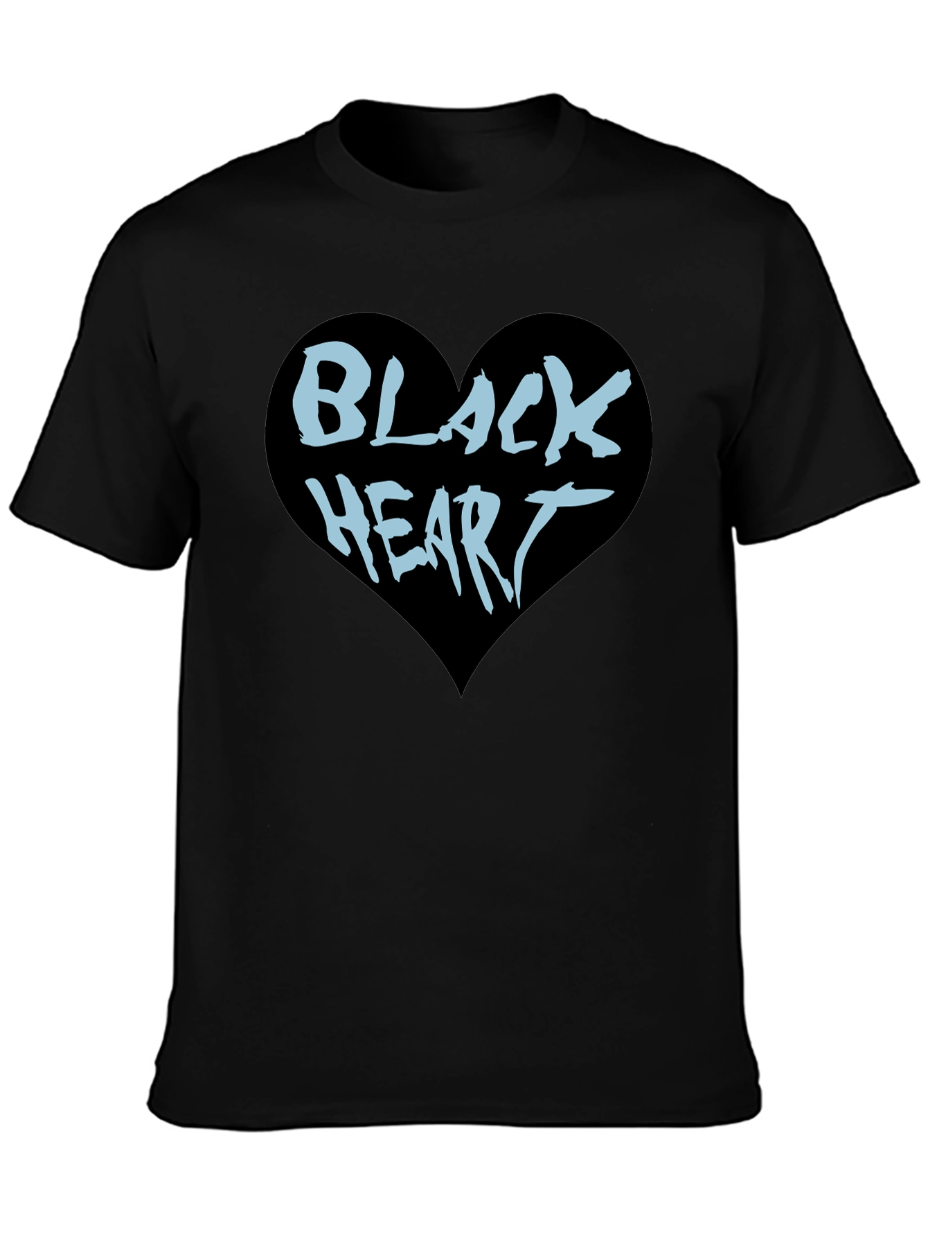 Black Heart Graphic Tee - Cool & Edgy Style