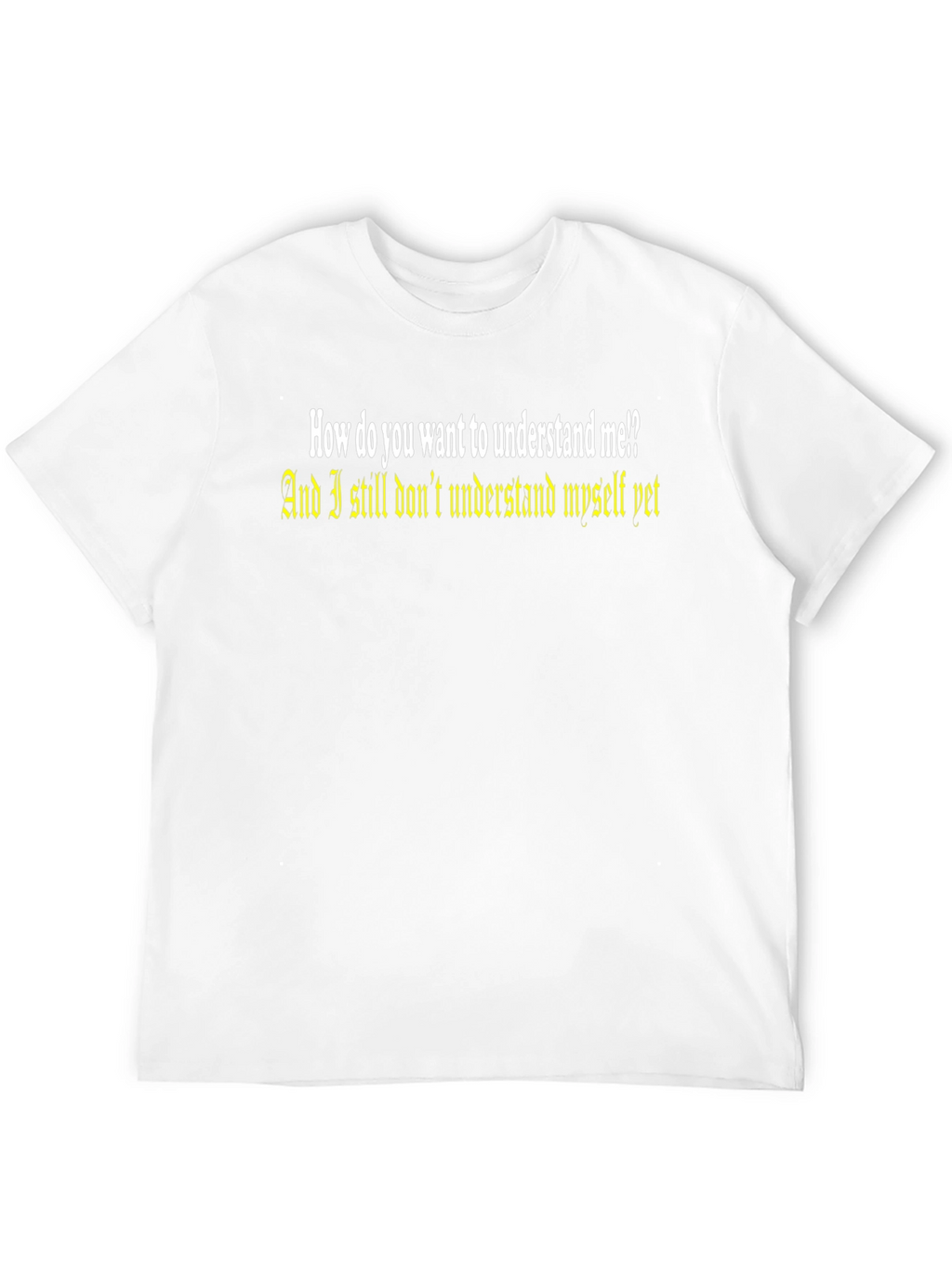 Mens Understand Me Graphic Tee