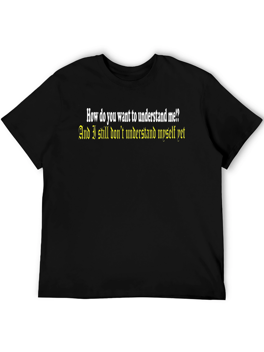 Mens Understand Me Graphic Tee