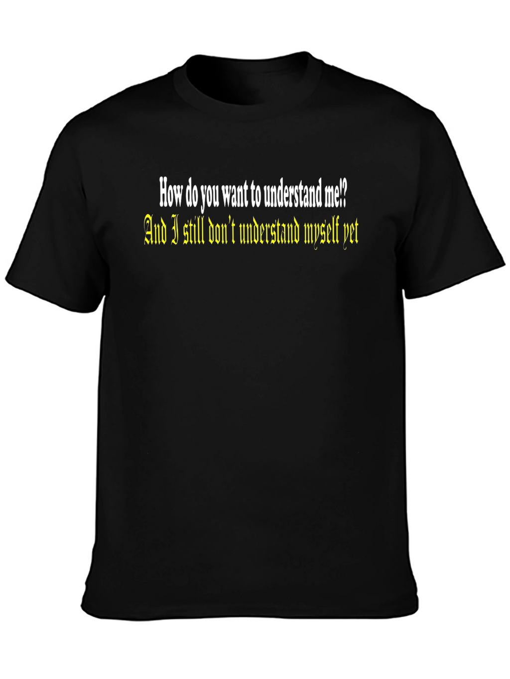 Mens Understand Me Graphic Tee