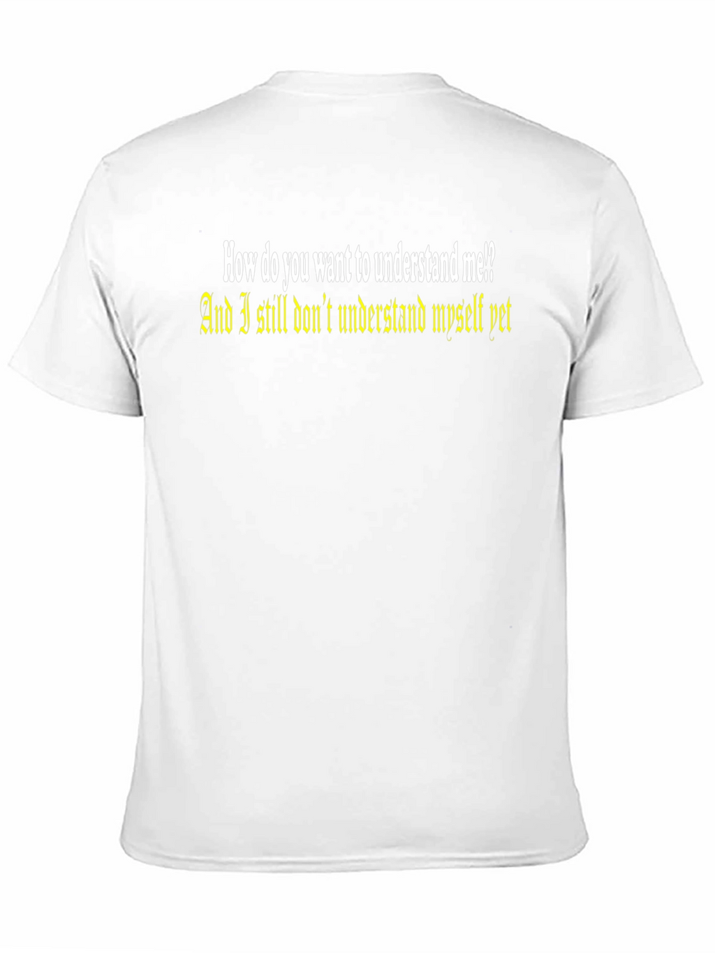 Mens Understand Me Graphic Tee