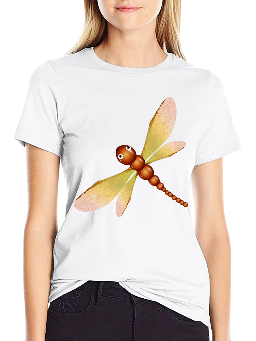 Dragonfly Graphic Tee - Unique Design