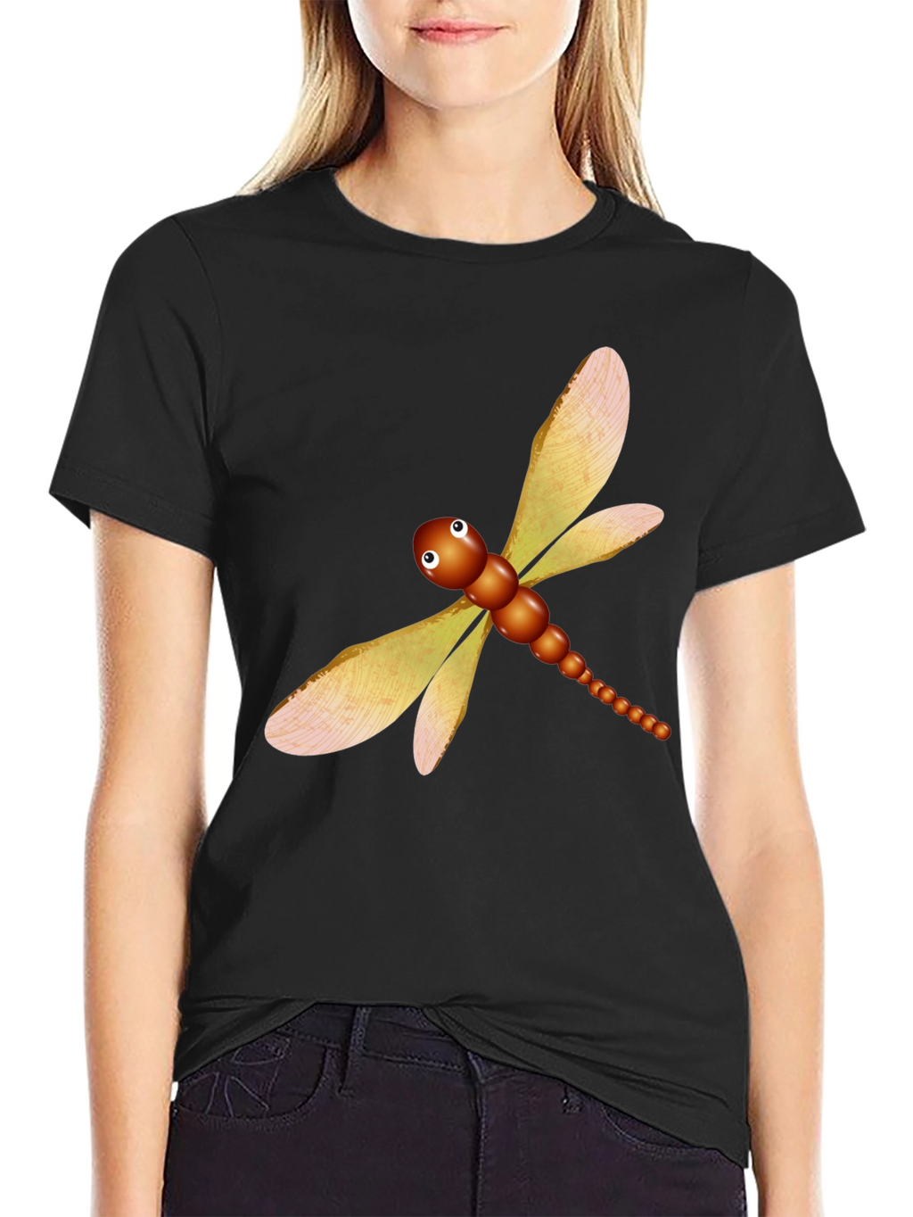 Dragonfly Graphic Tee - Unique Design