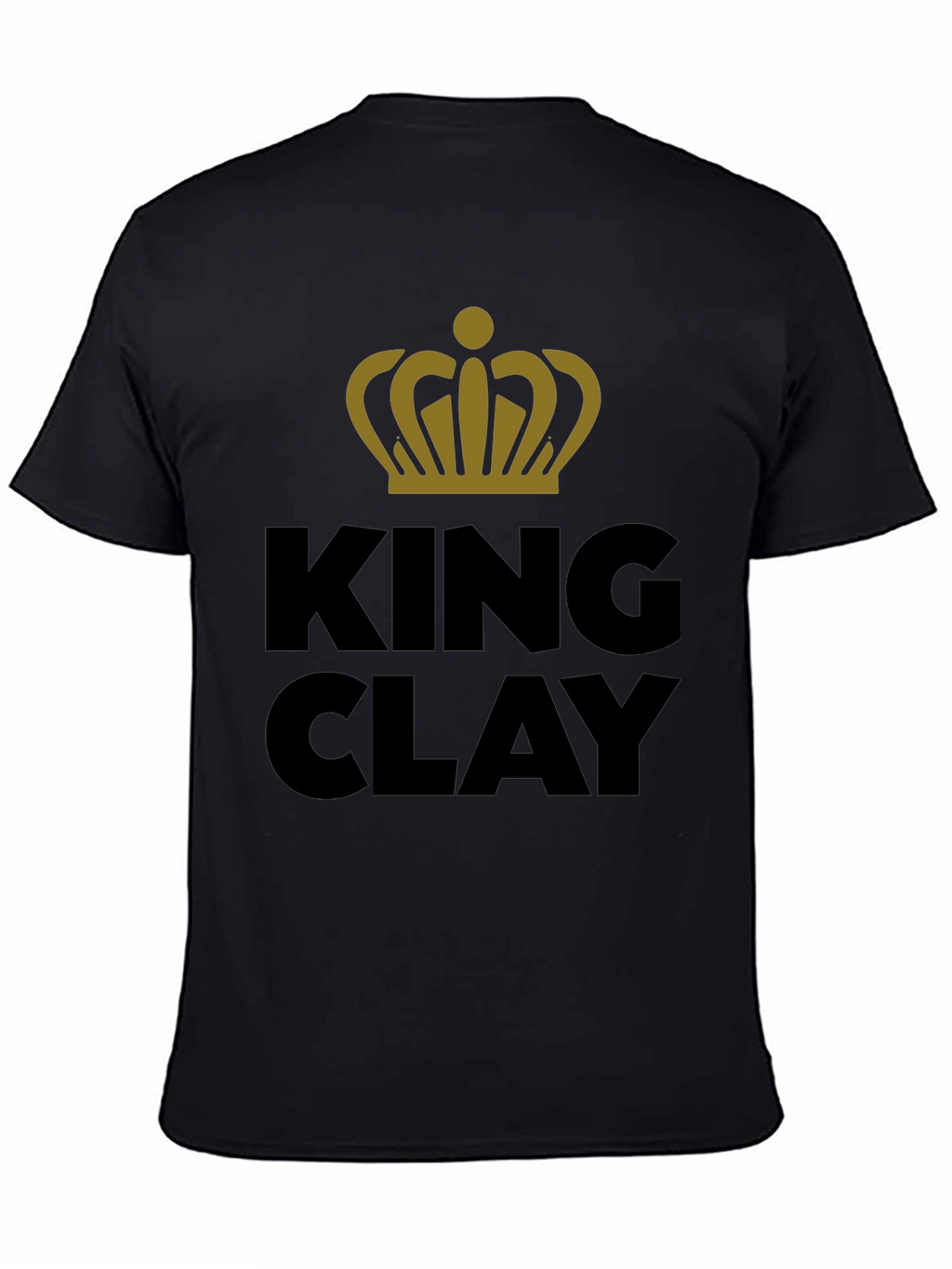 King Clay Graphic T-Shirt - Black