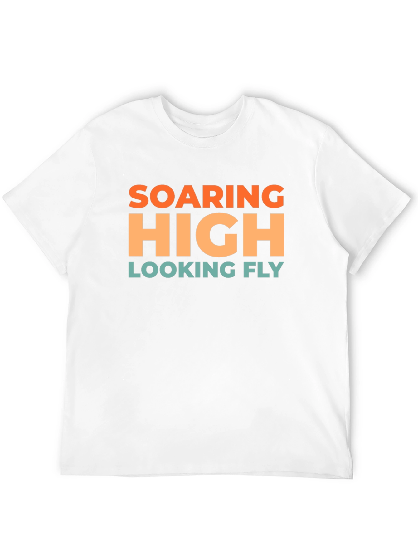 Soaring High Looking Fly Black T-Shirt