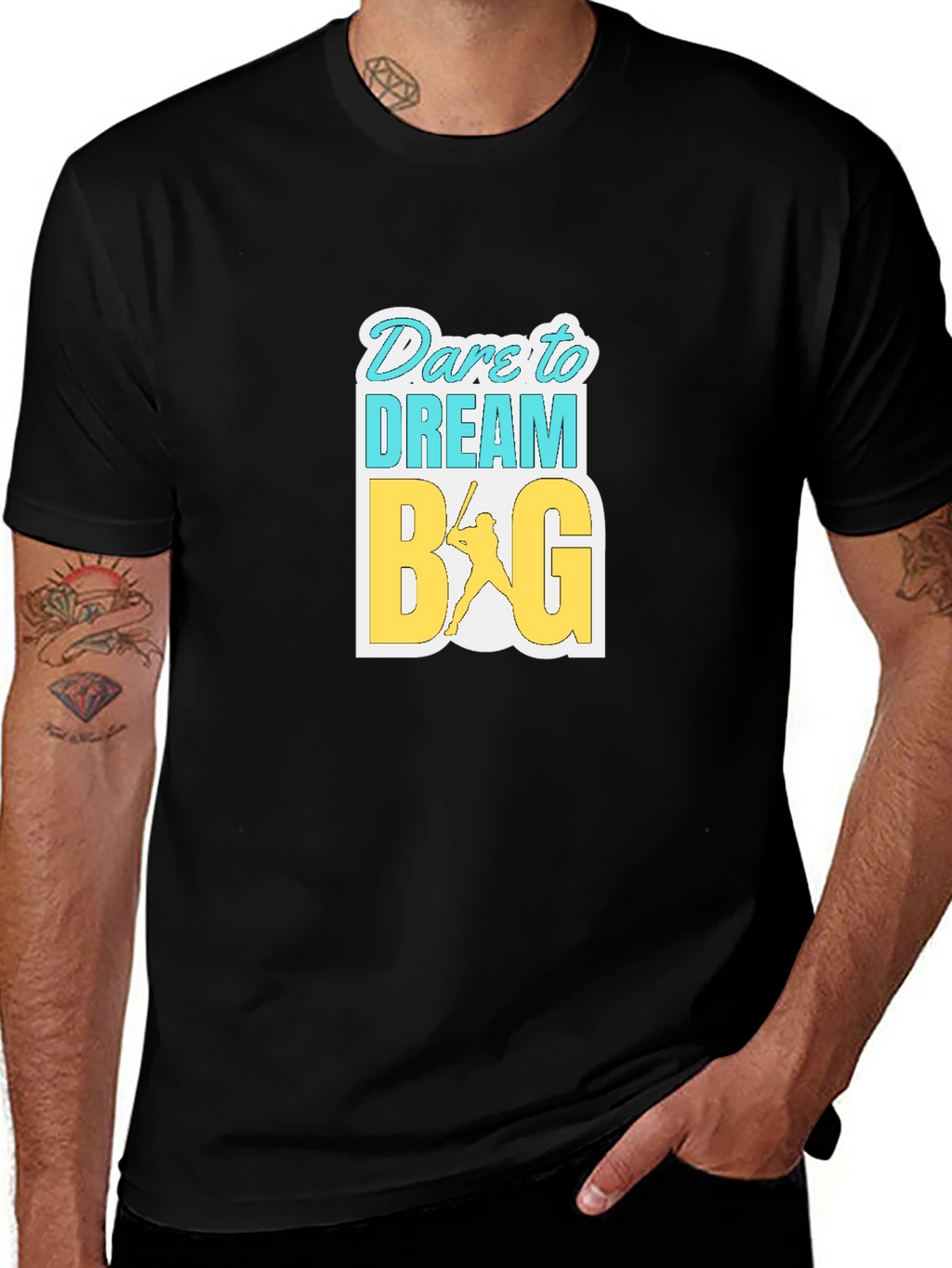 Dare to Dream Big Graphic T-Shirt