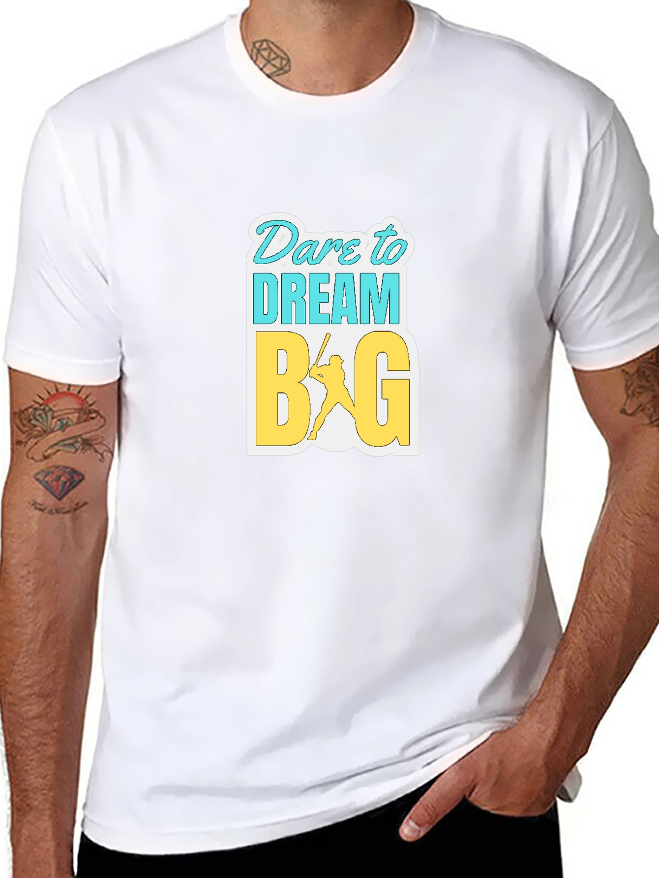 Dare to Dream Big Graphic T-Shirt