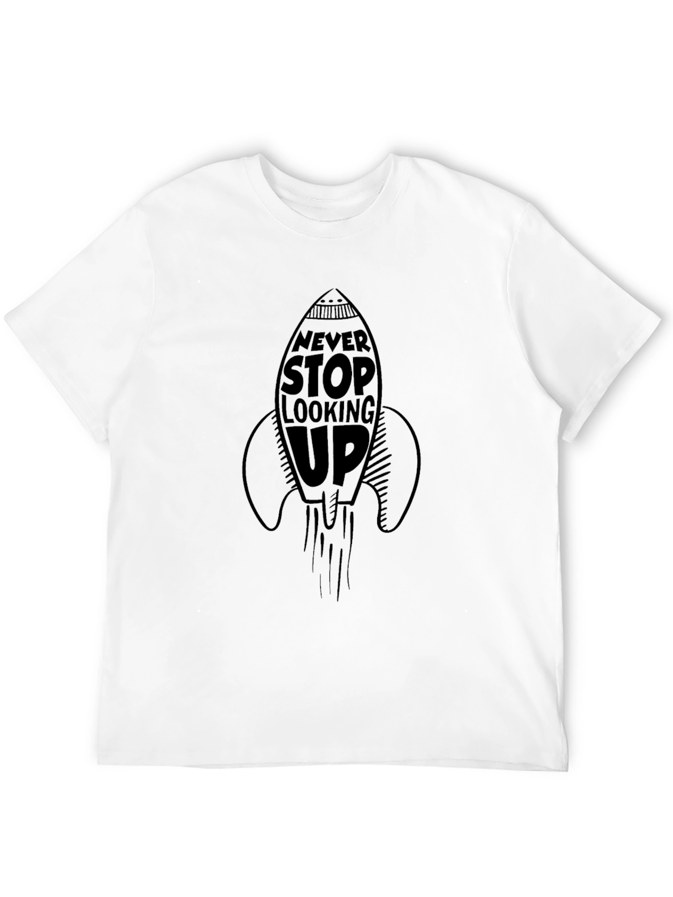 Never Stop Looking Up Graphic Tee
