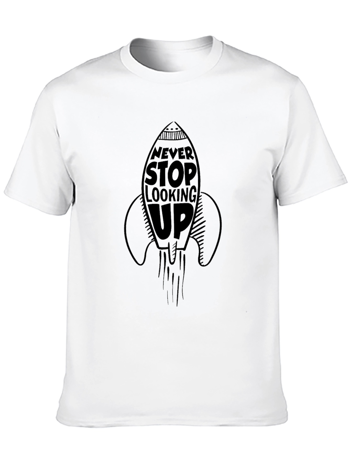 Never Stop Looking Up Graphic Tee