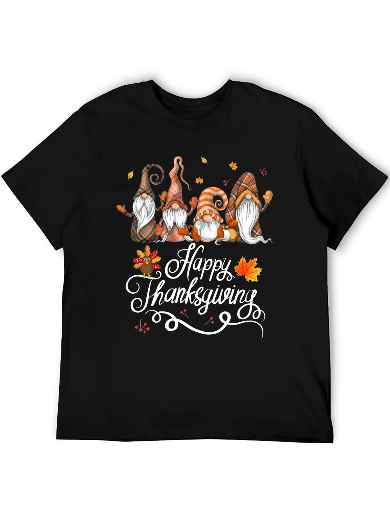 Thanksgiving Gnomes Graphic Tee