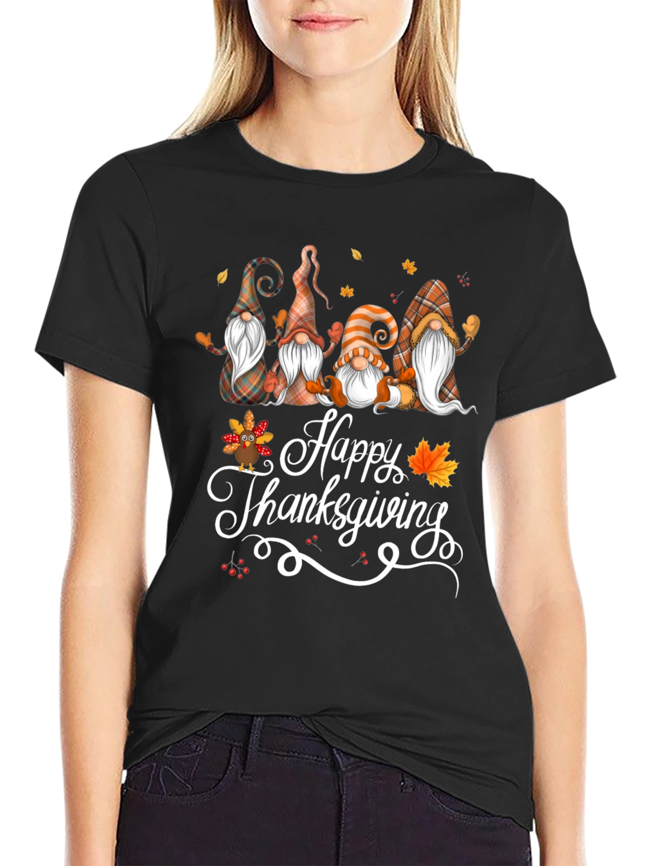Thanksgiving Gnomes Graphic Tee