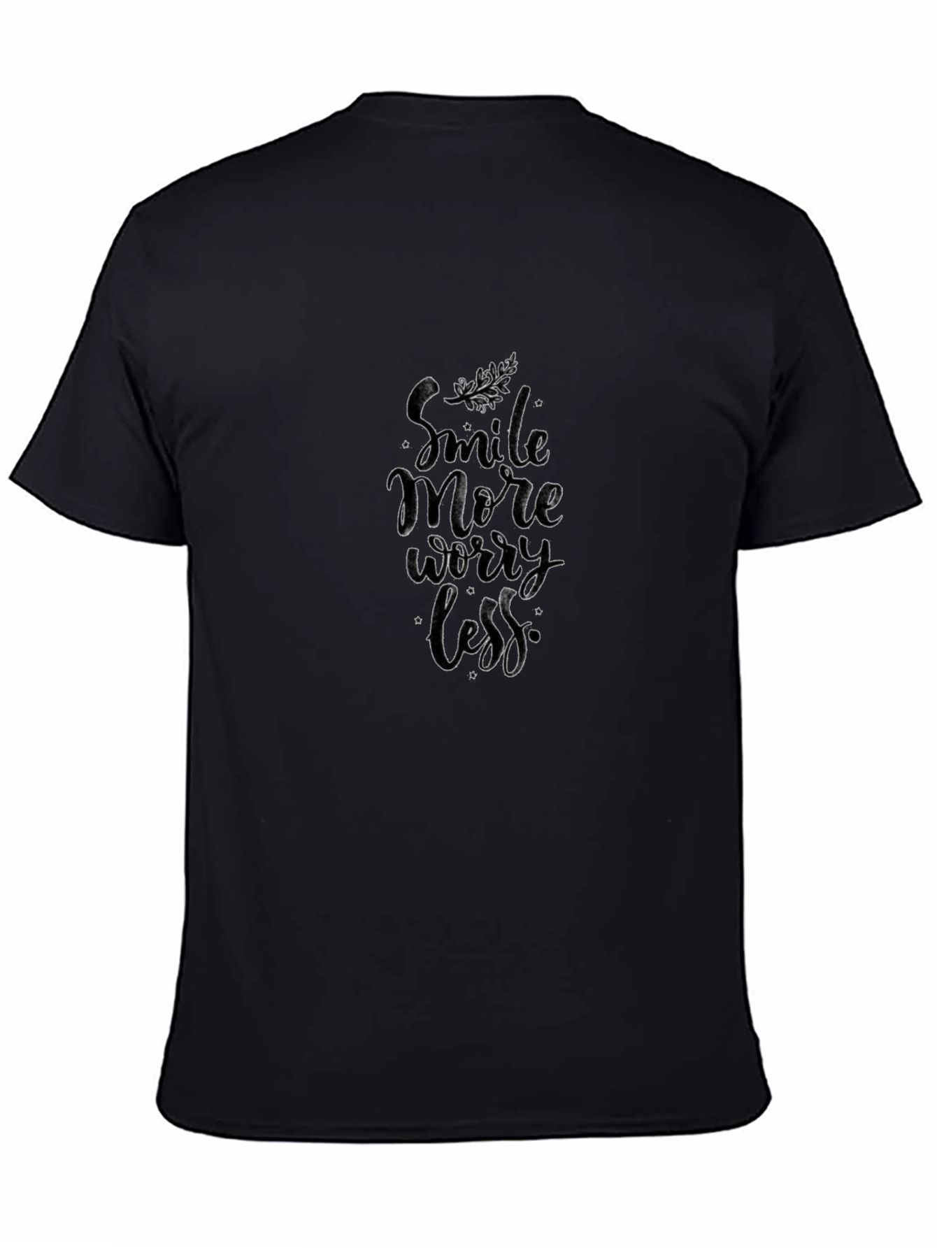 Smile More Worry Less Graphic Tee