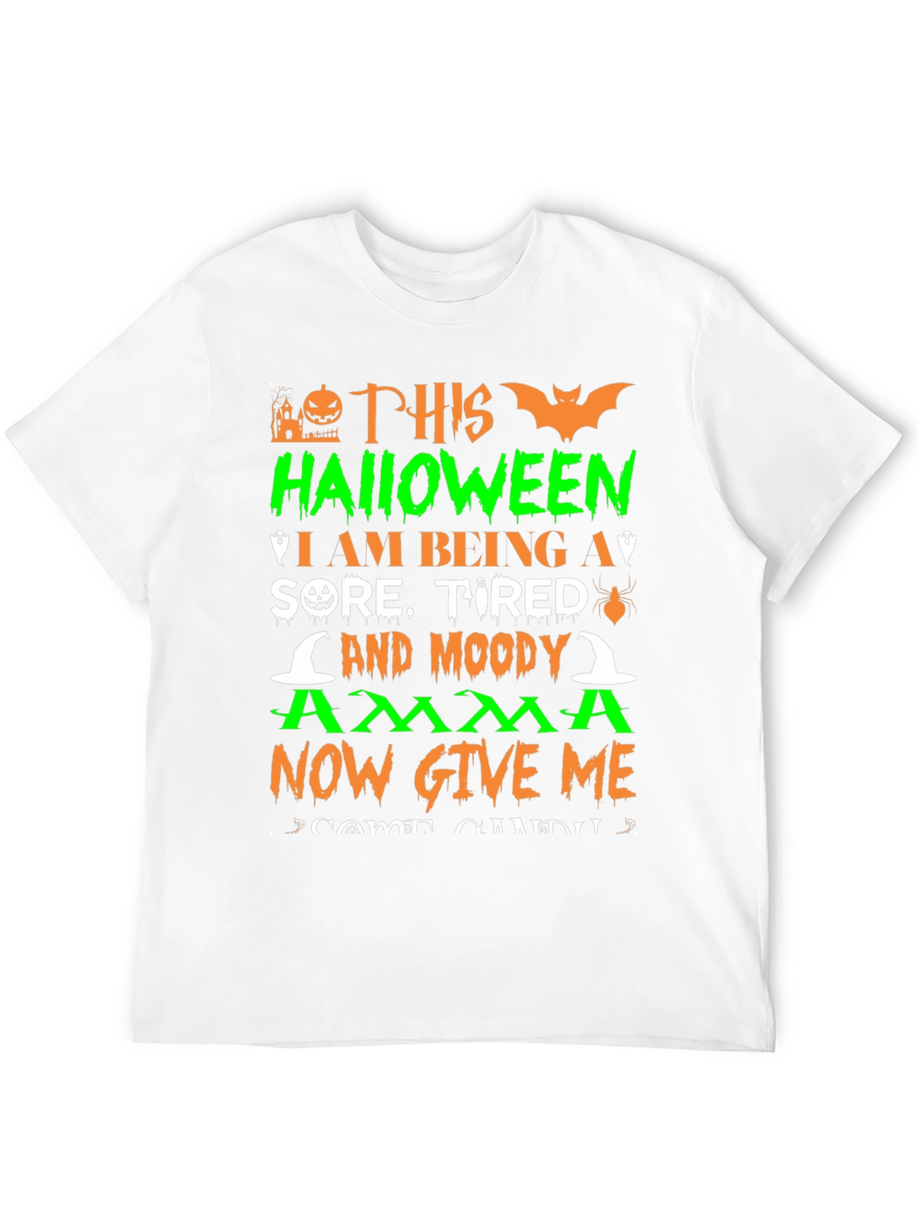 Halloween Sore Tired Moody T-Shirt