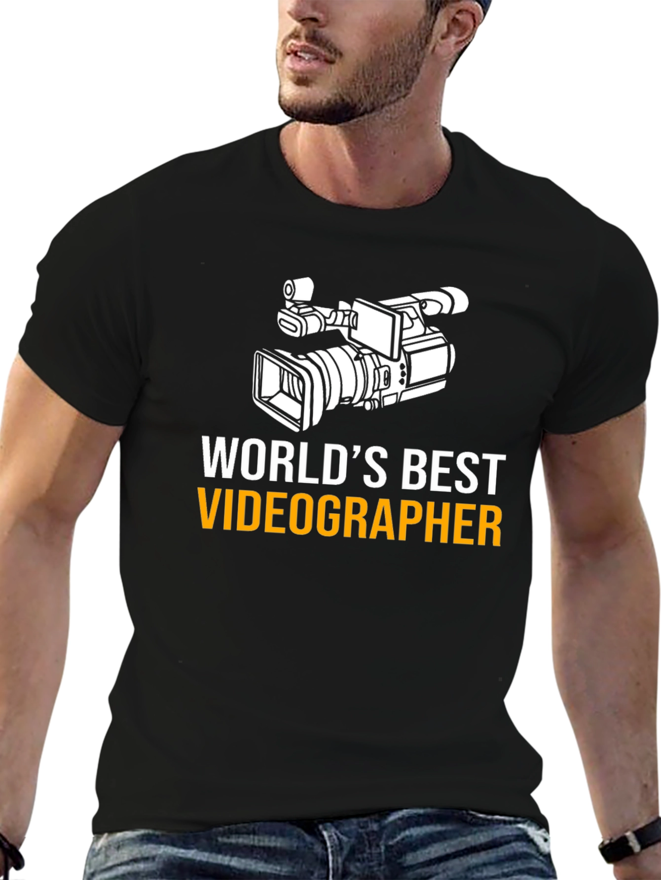 Worlds Best Videographer Graphic Tee