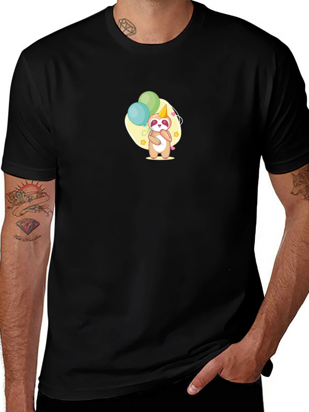 Sloth Birthday Party T-Shirt