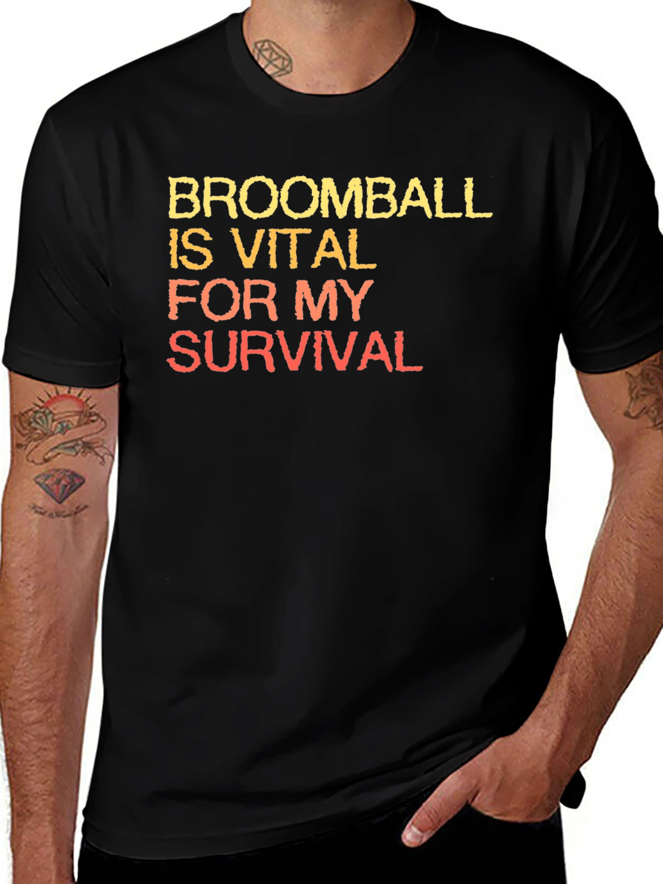 Broomball is Vital T-Shirt
