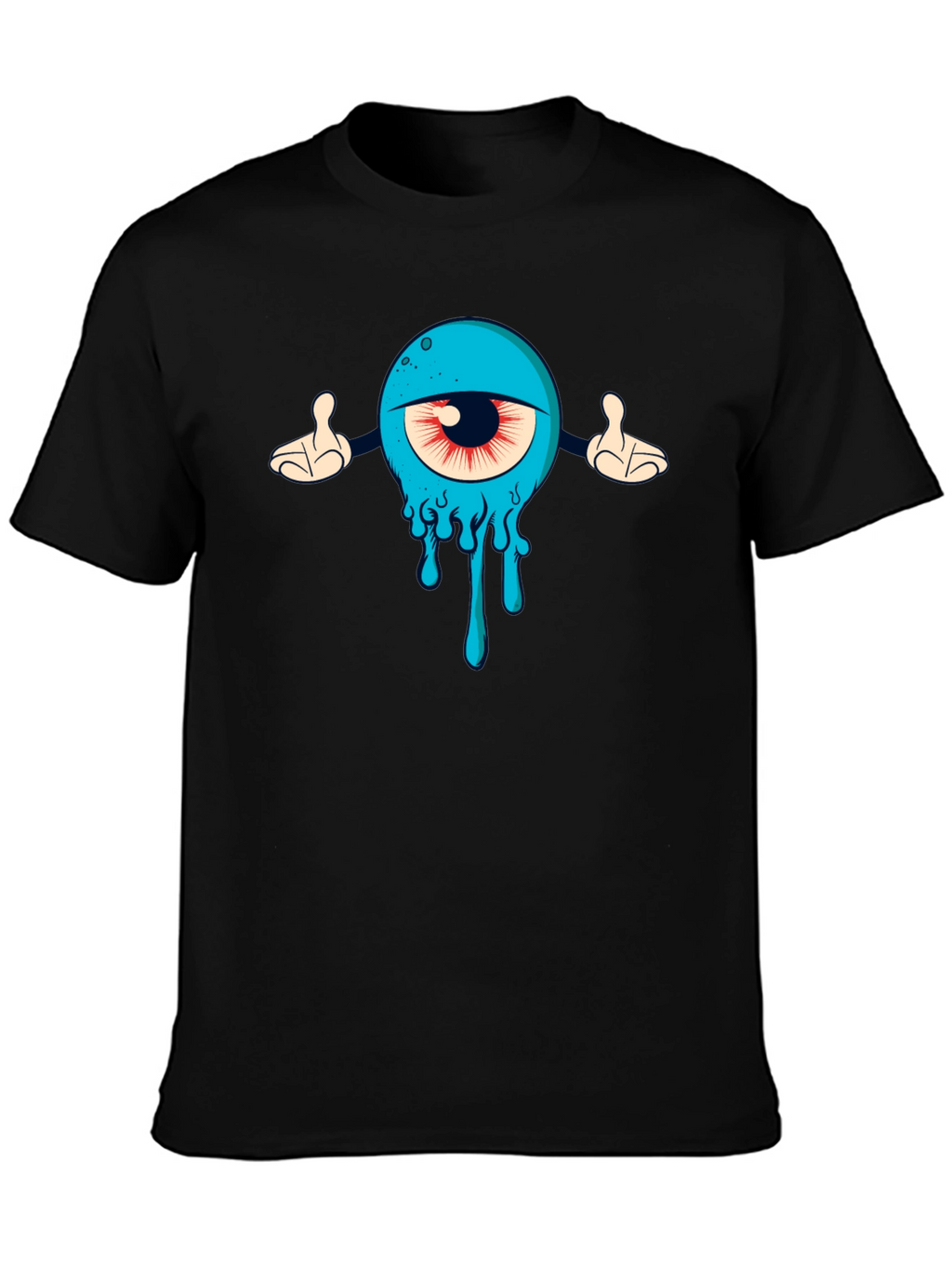 Eyeconic Graphic Tee - Black