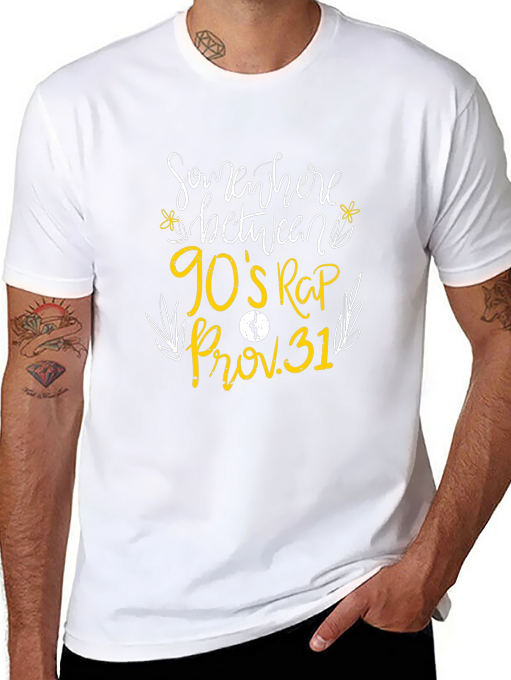 90s Rap & Proverbs 31 Graphic T-Shirt