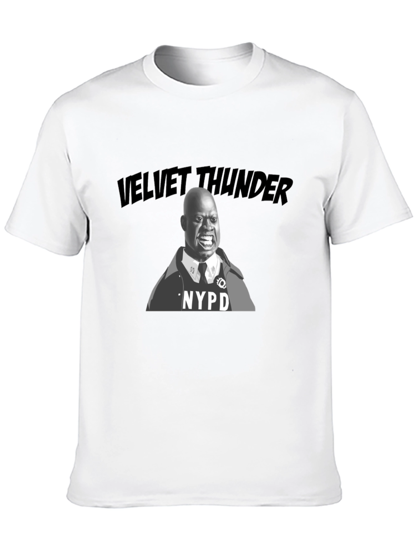 Velvet Thunder NYPD T-Shirt - Andre Braugher Homage