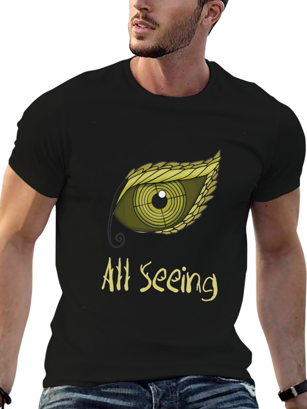 All Seeing Eye Graphic Tee - Unique Design