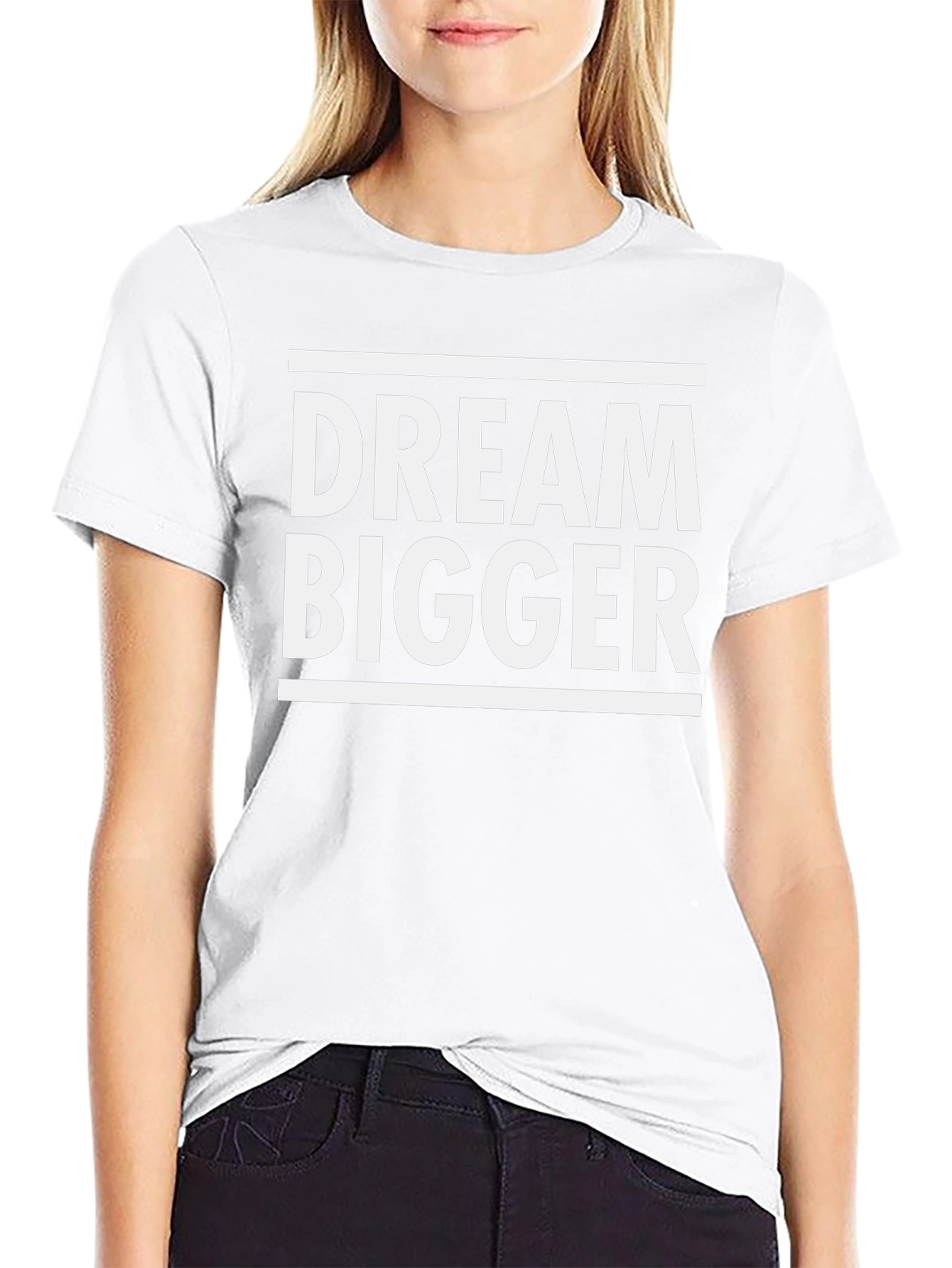Dream Bigger Graphic Tee - Motivational T-Shirt