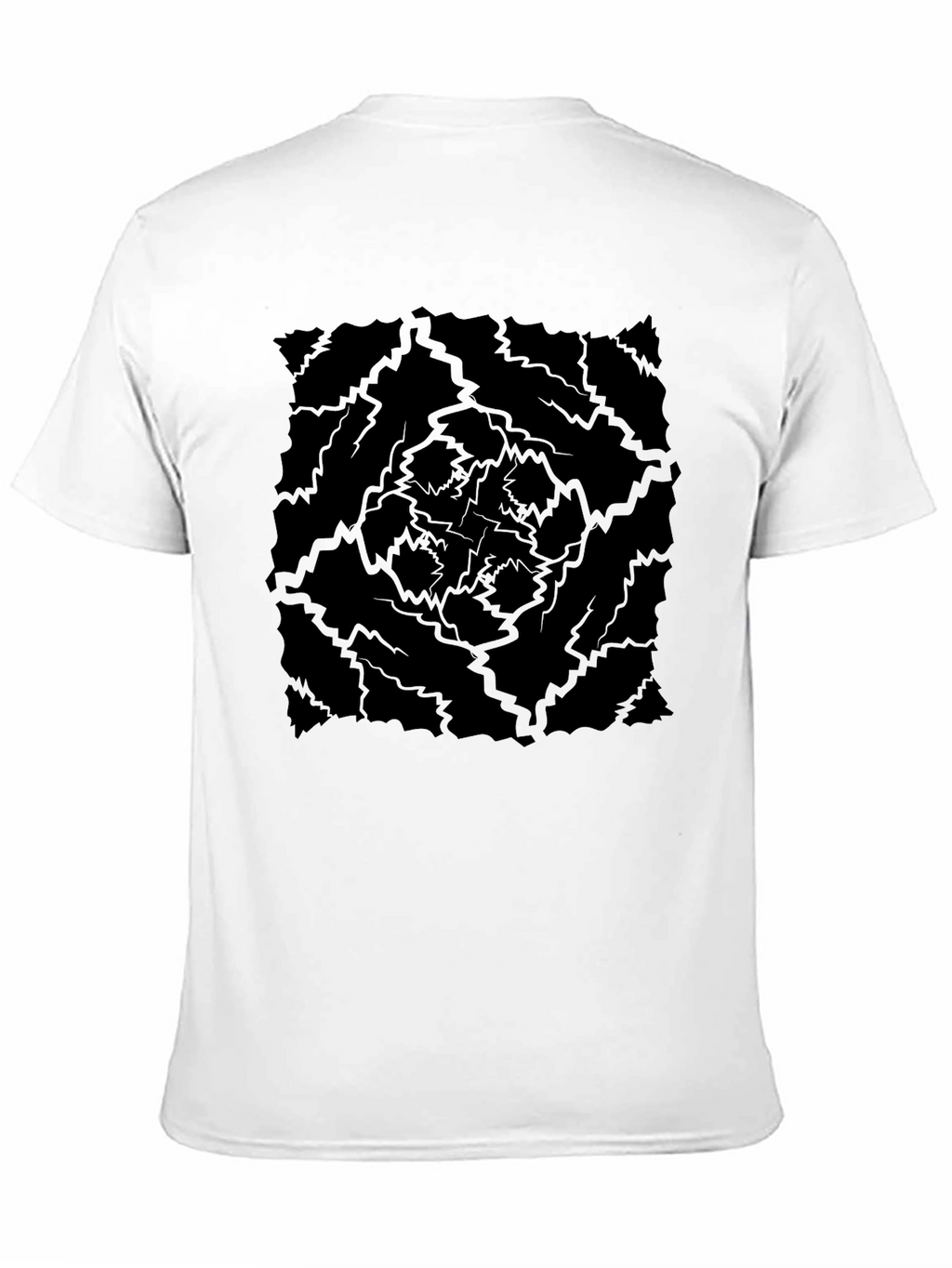 Abstract Lightning Bolt T-Shirt - Mens Graphic Tee