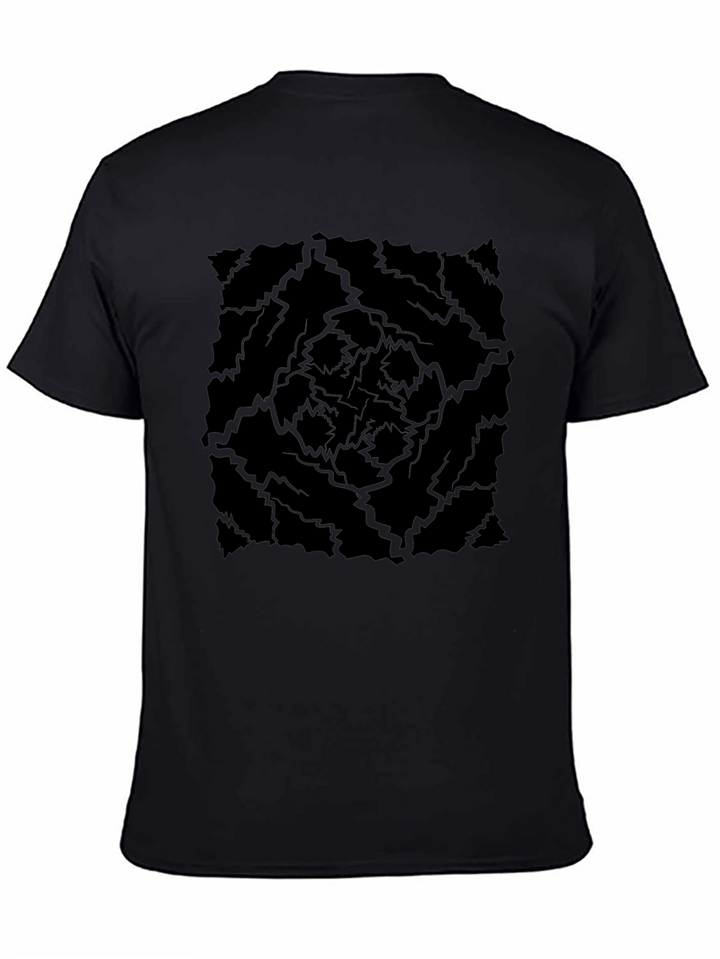 Abstract Lightning Bolt T-Shirt - Mens Graphic Tee