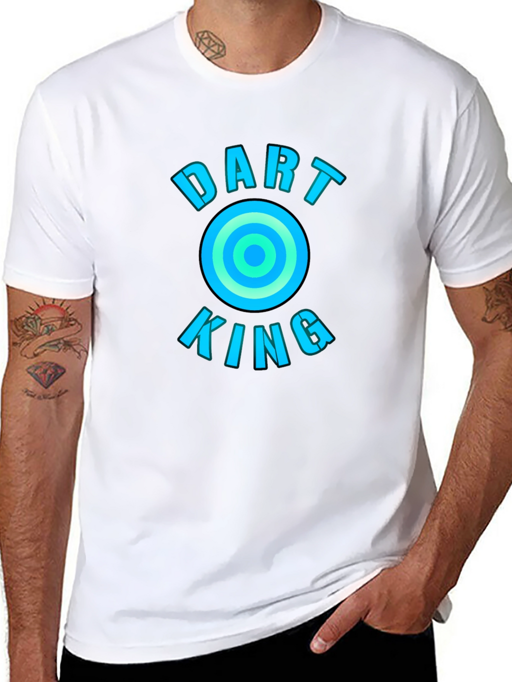 Dart King T-Shirt - Sporty Casual Wear