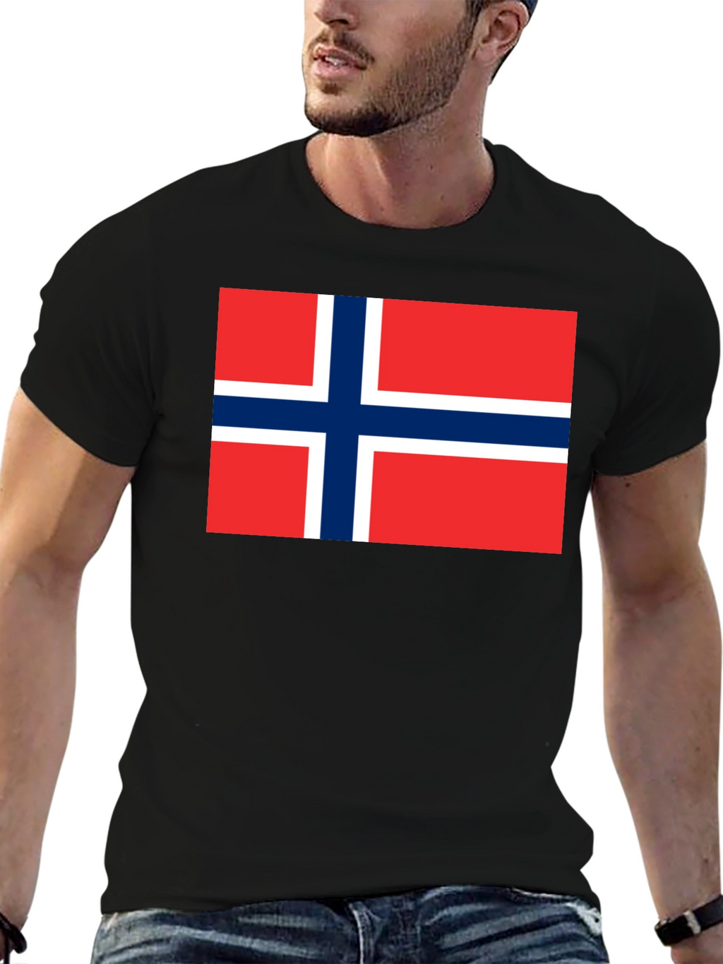 Norway Flag Graphic T-Shirt