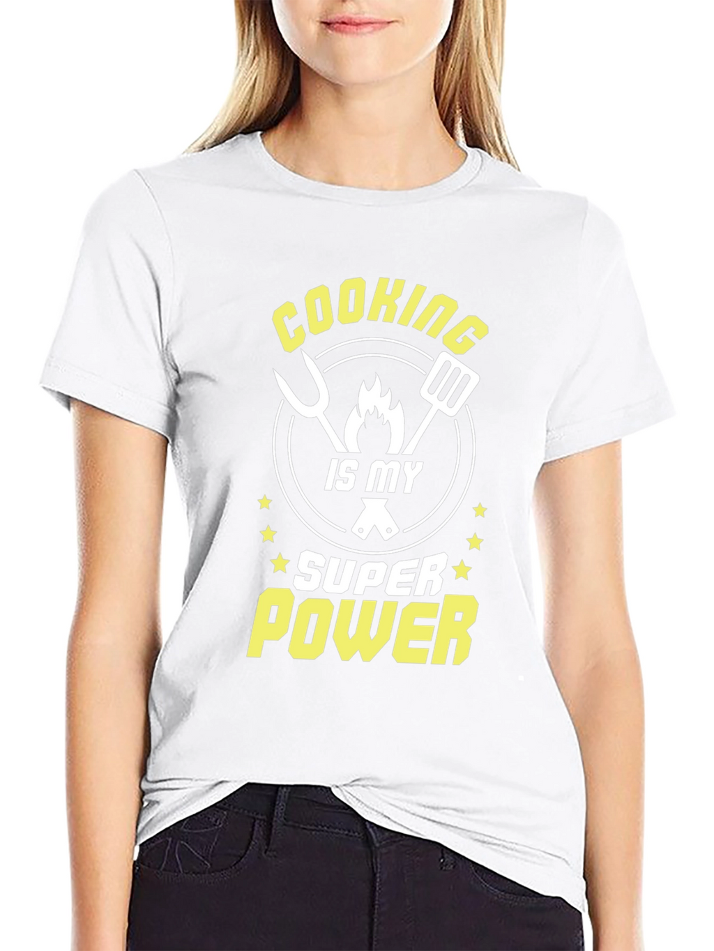 Cooking is My Superpower Graphic T-Shirt