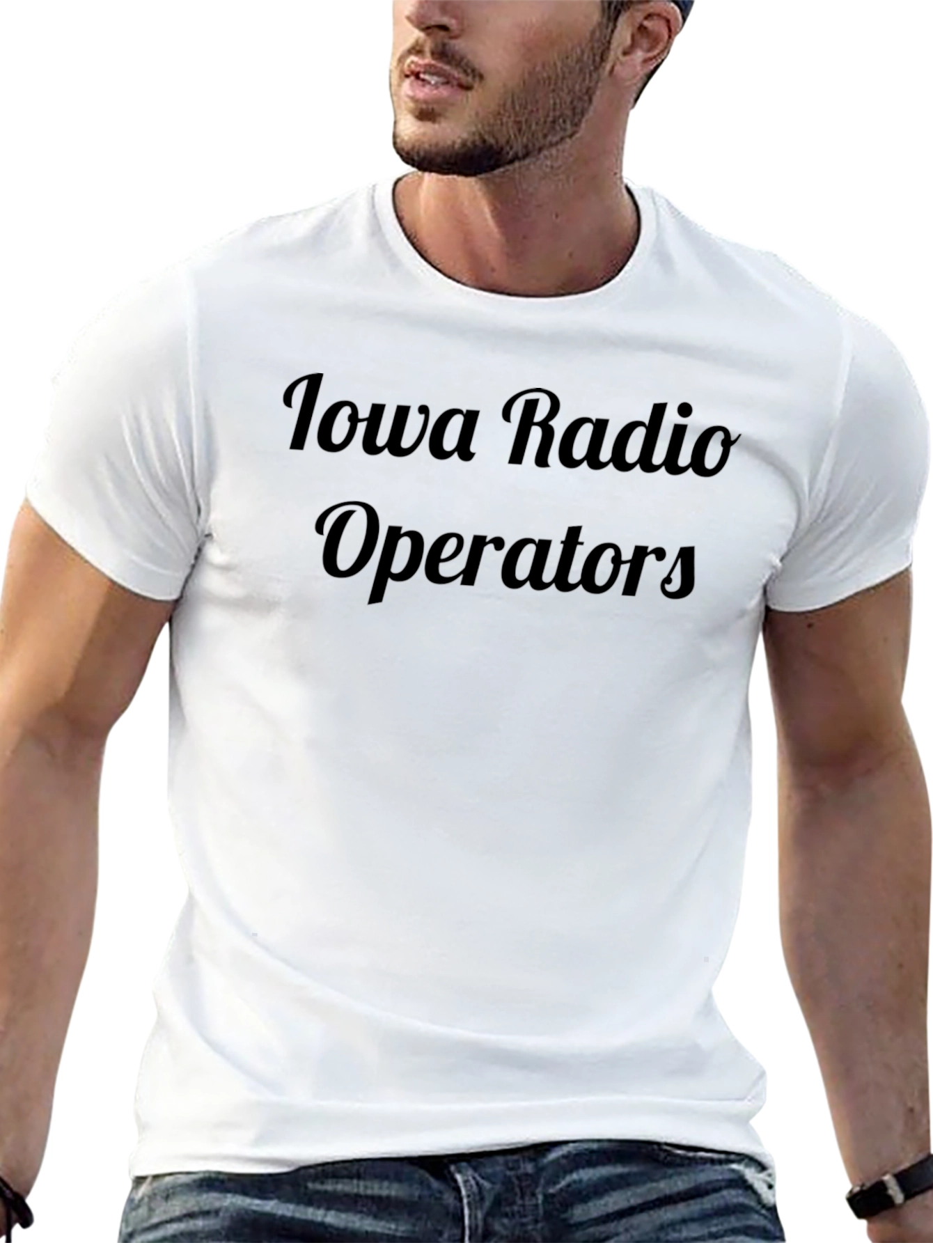 Iowa Radio Operators Black T-Shirt