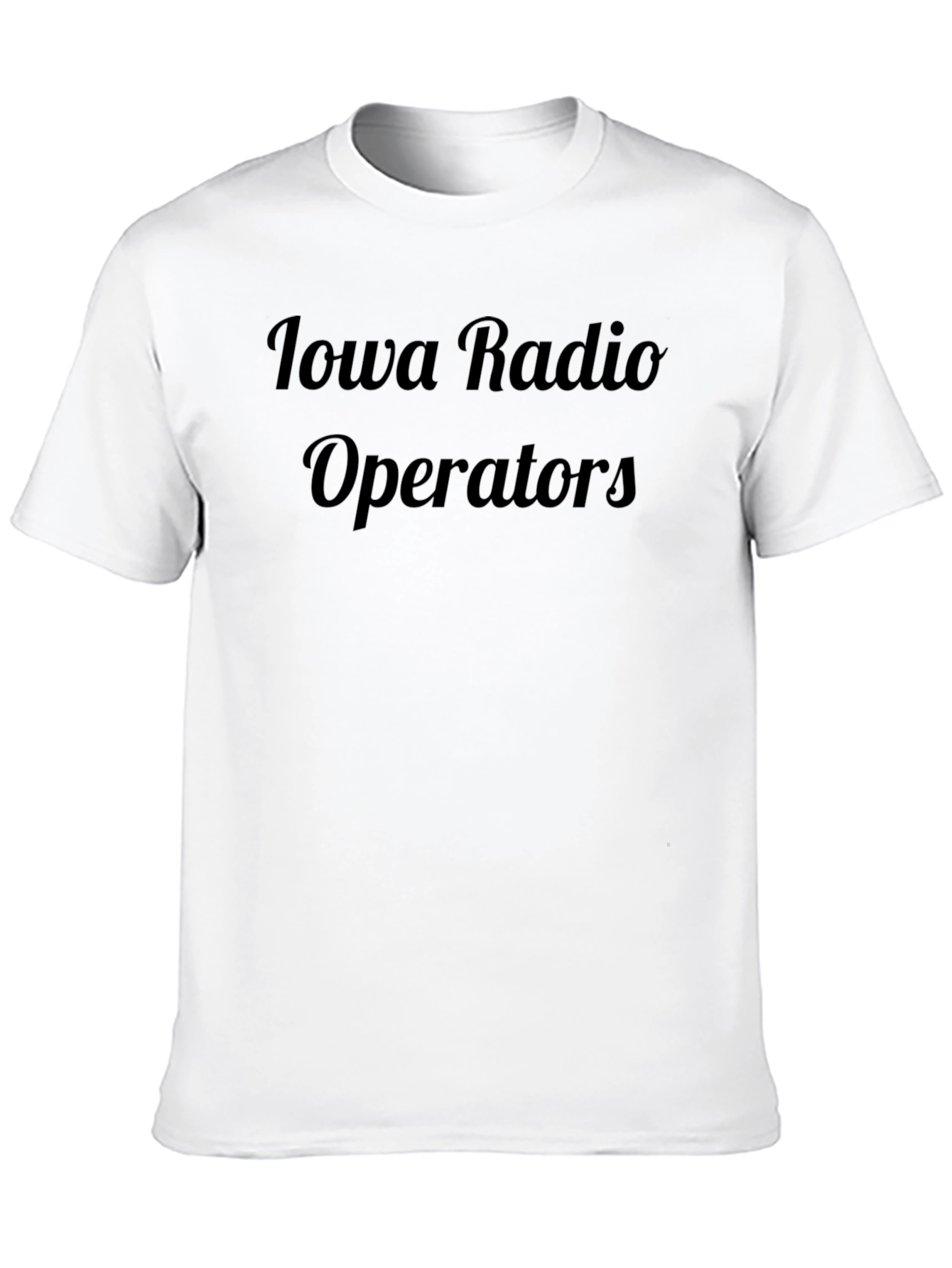 Iowa Radio Operators Black T-Shirt