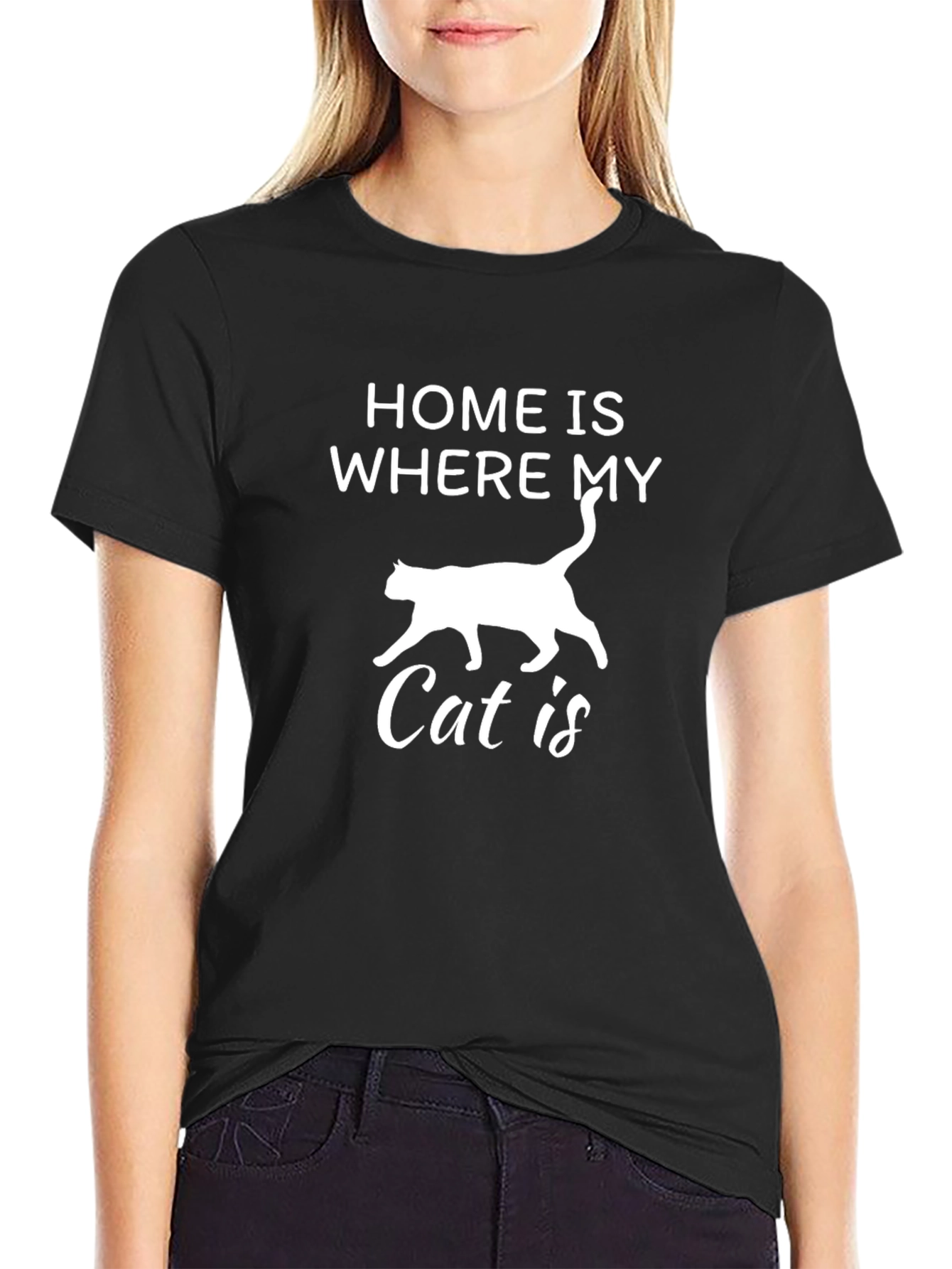 Home Is Where My Cat Is - Graphic Tee