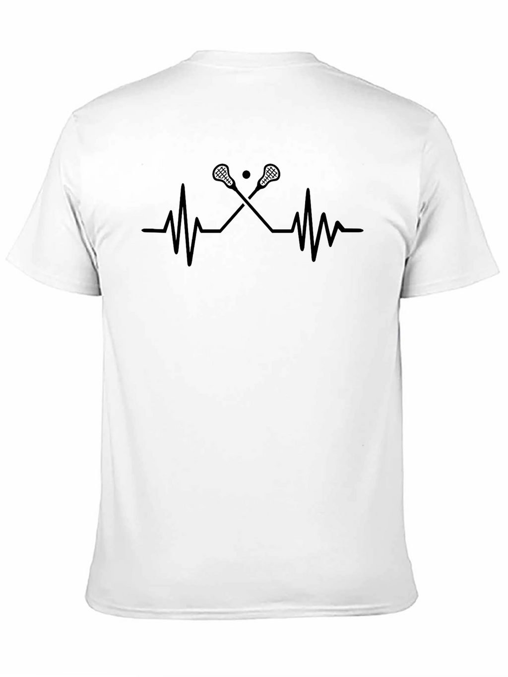 Lacrosse Heartbeat Graphic Tee