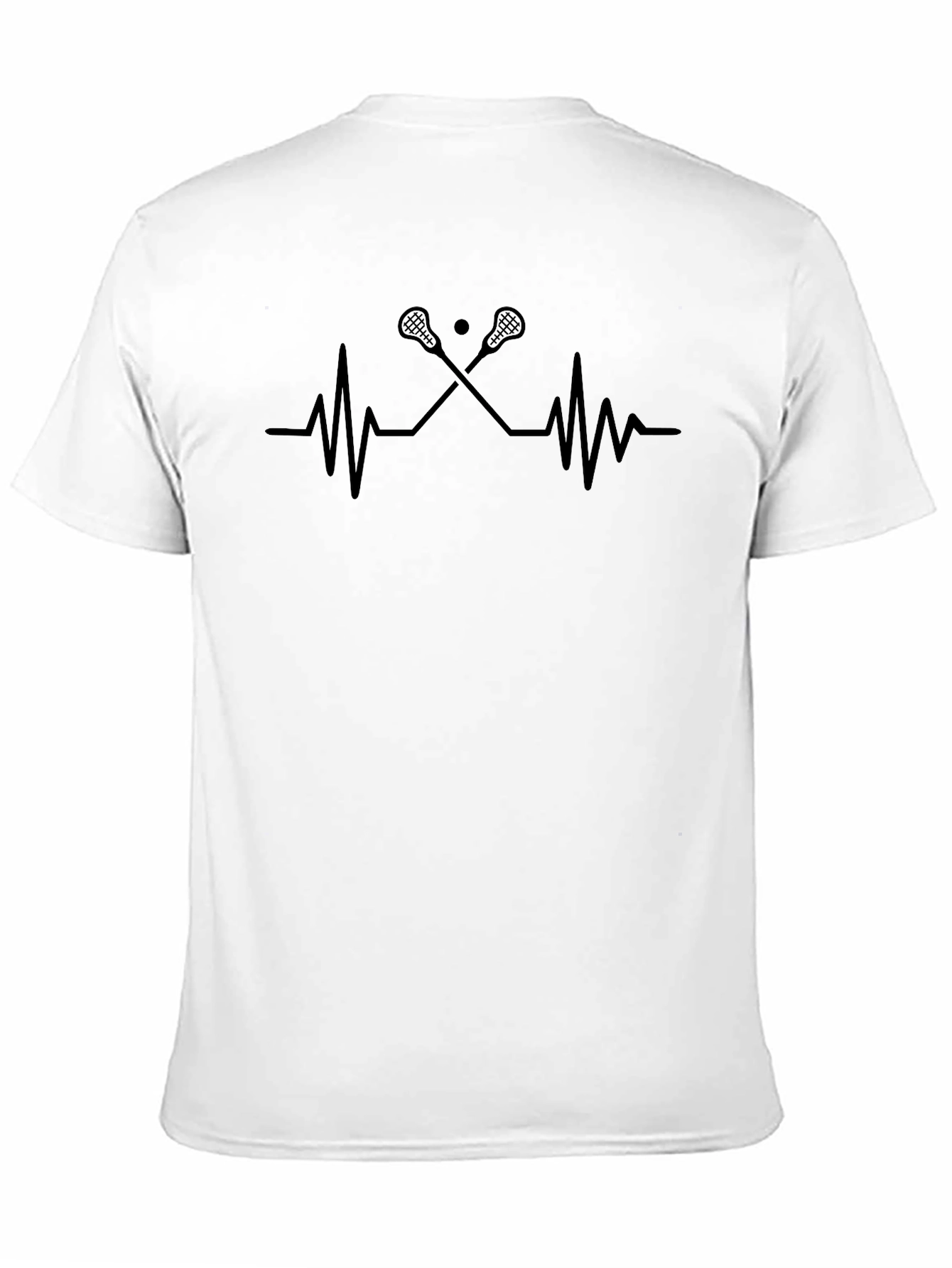 Lacrosse Heartbeat Graphic Tee