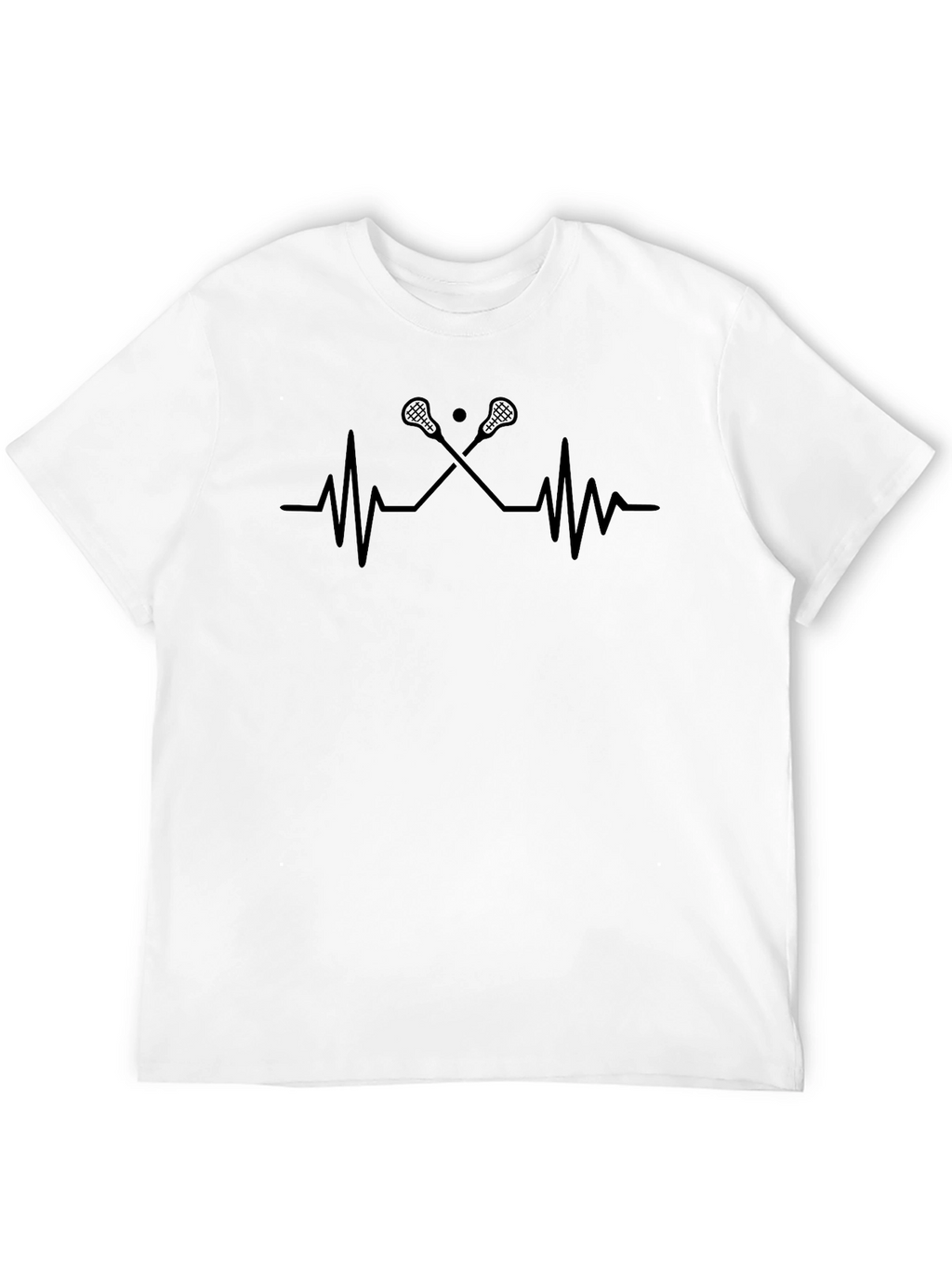 Lacrosse Heartbeat Graphic Tee