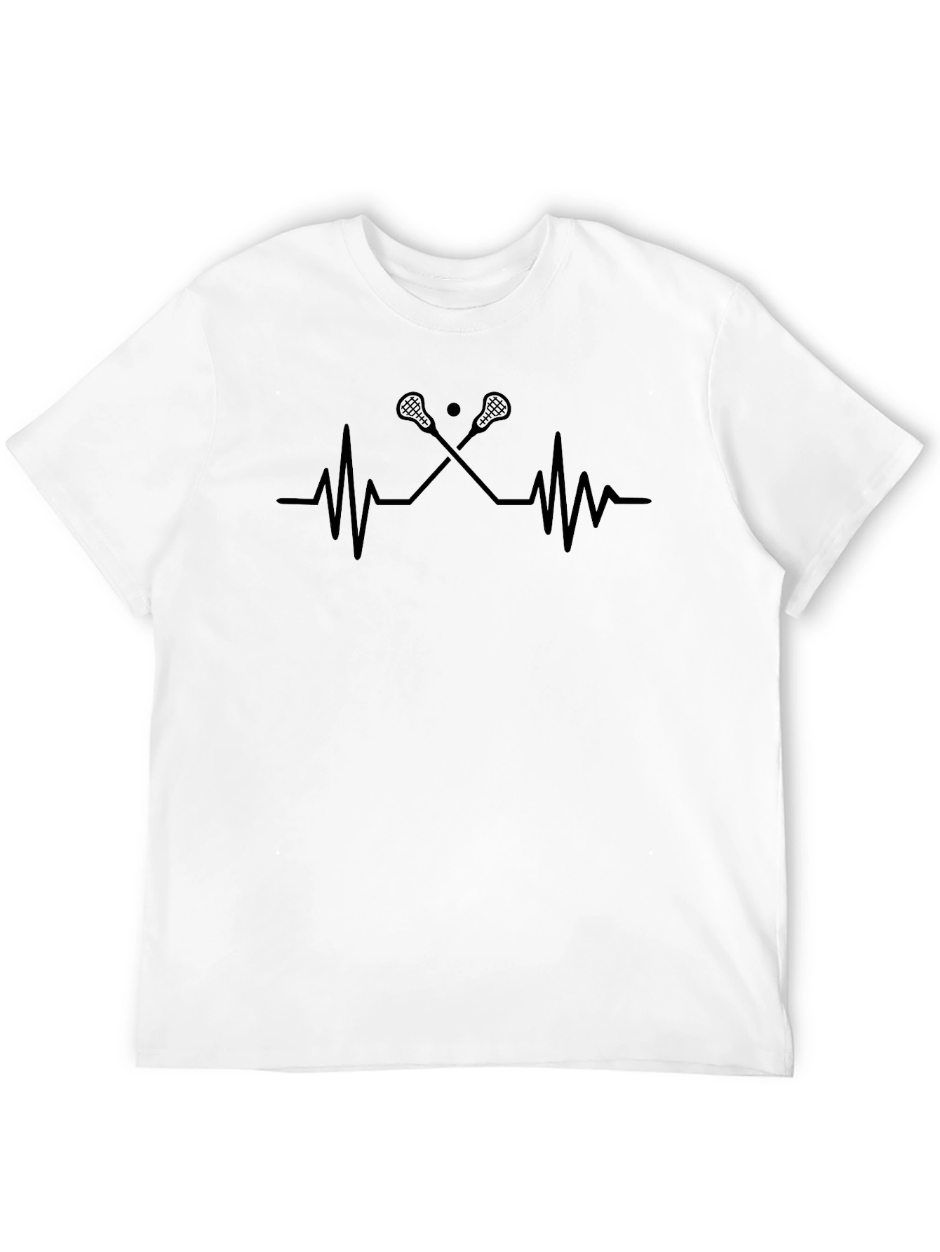 Lacrosse Heartbeat Graphic Tee