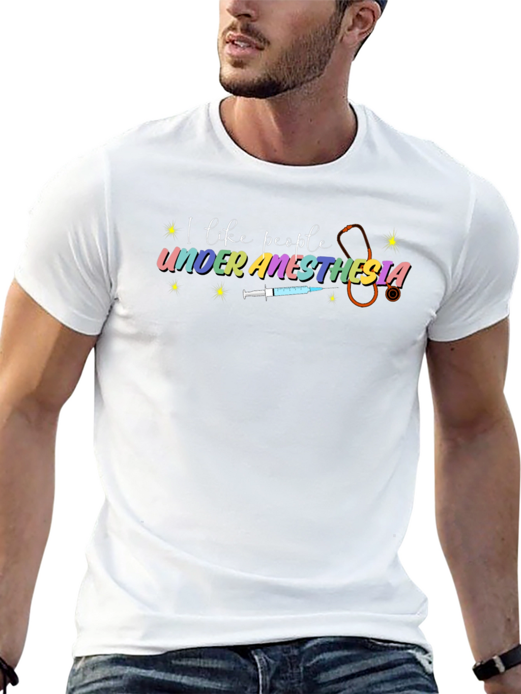 I Like People Under Anesthesia Tee