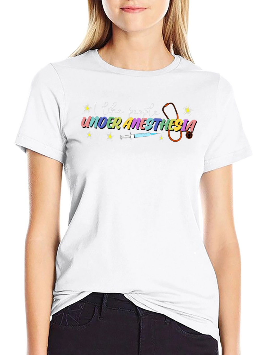 I Like People Under Anesthesia Tee